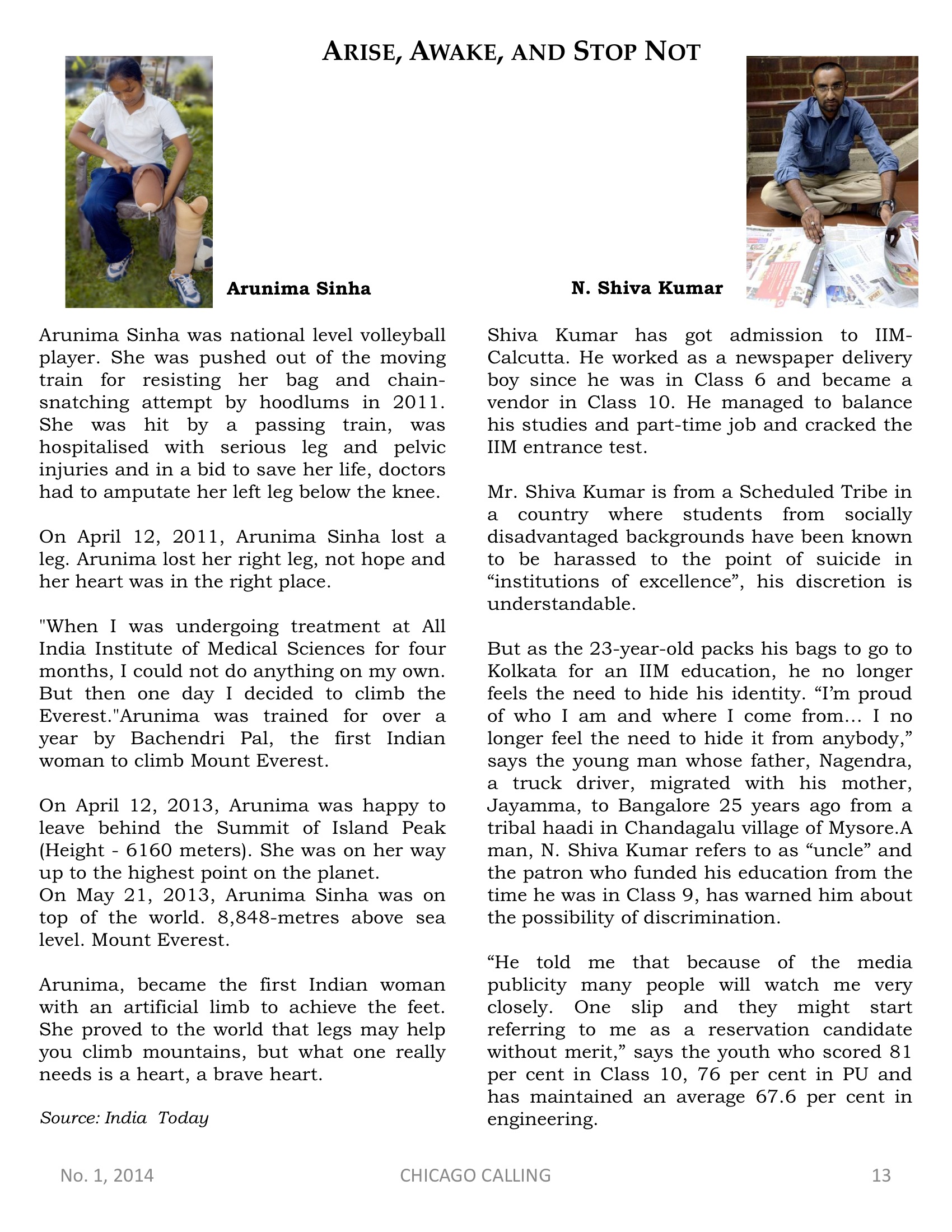 Chicago Calling ezine