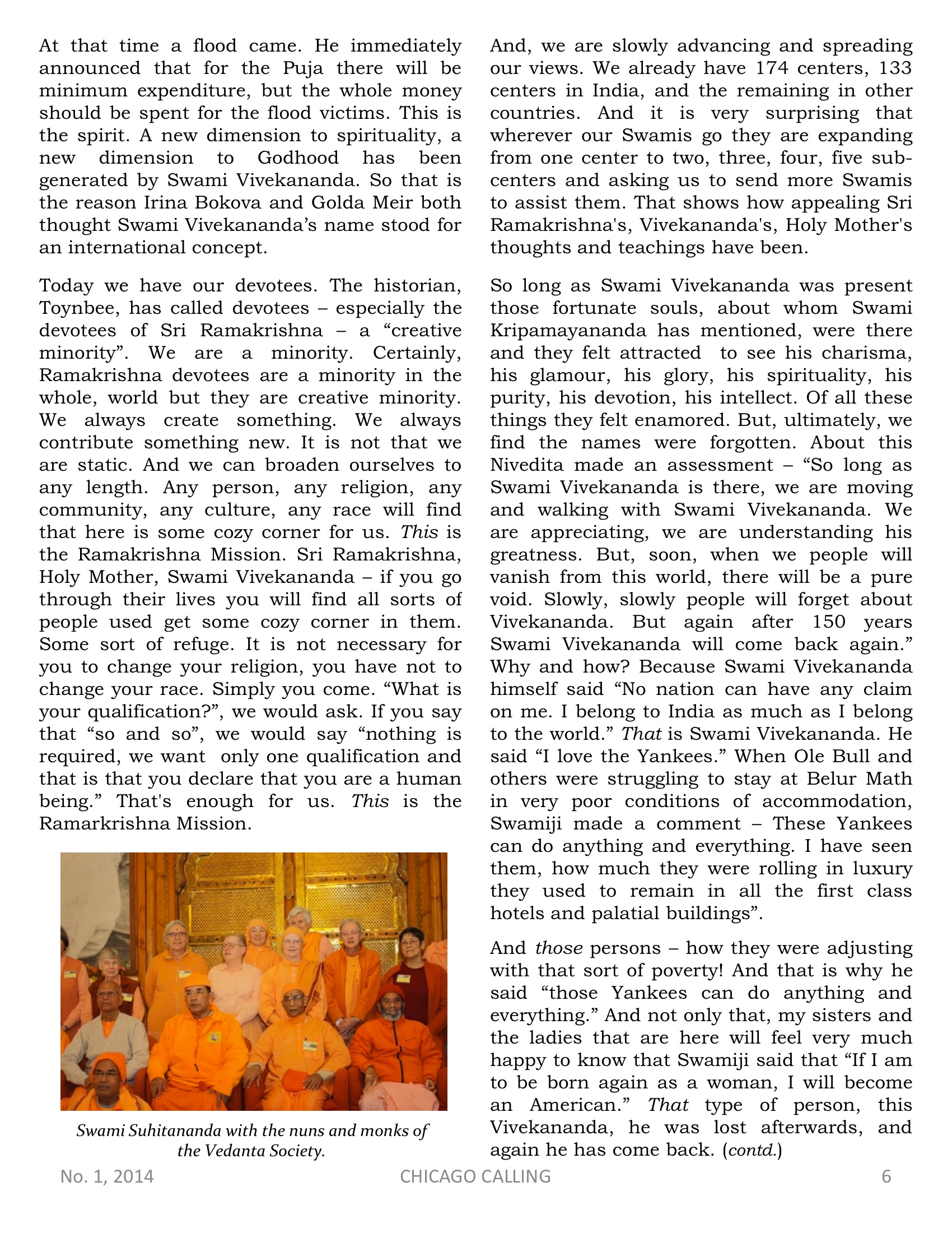 Chicago Calling ezine