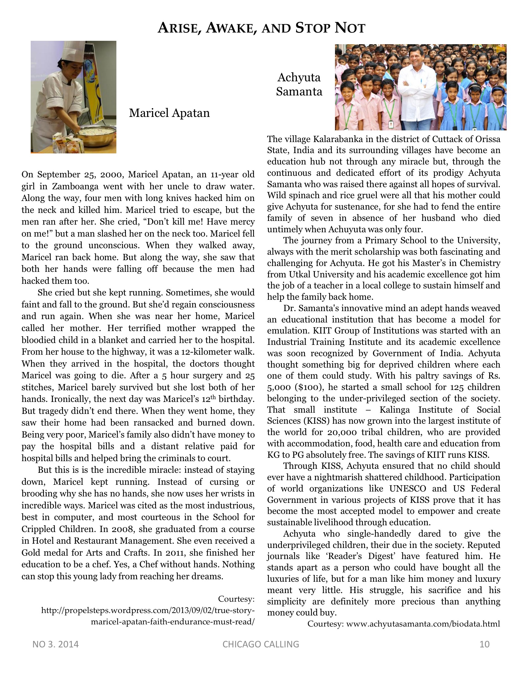 Chicago Calling ezine