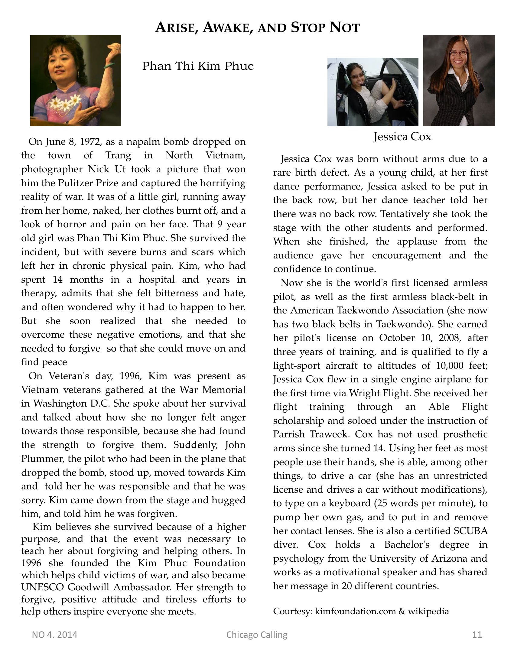 Chicago Calling ezine