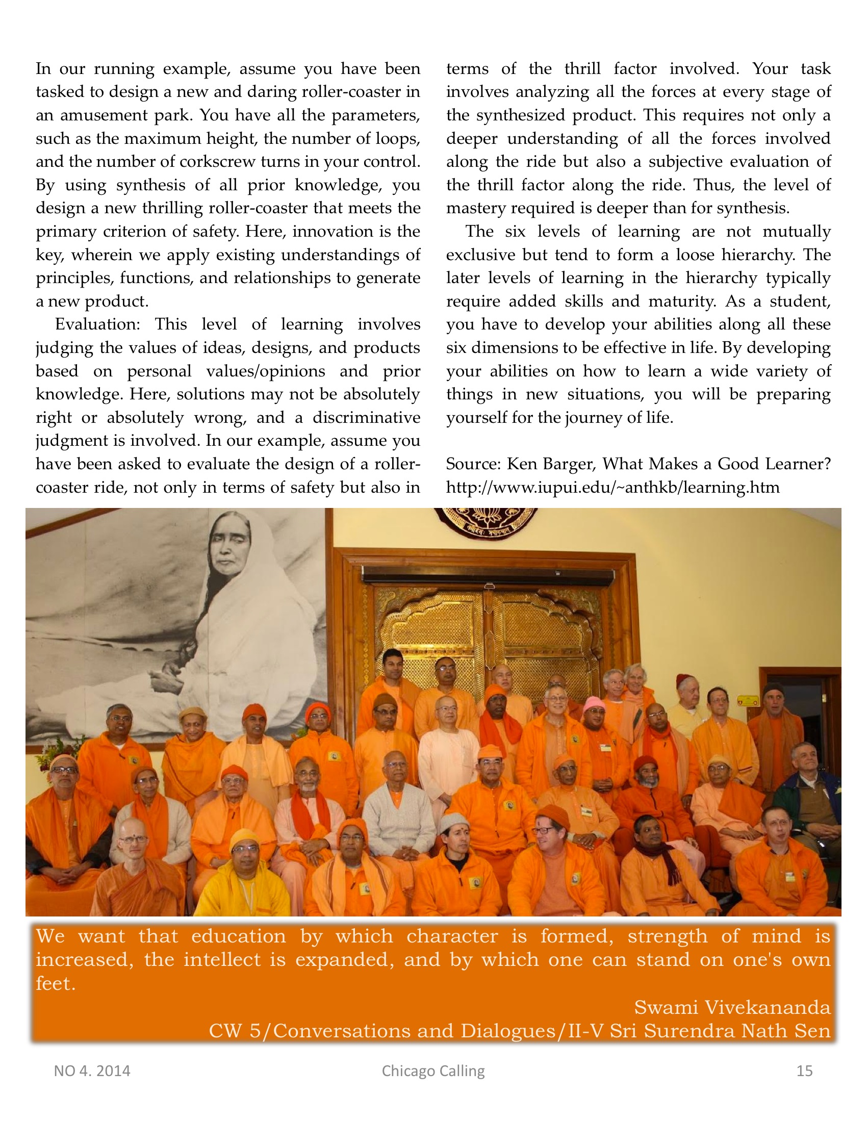 Chicago Calling ezine