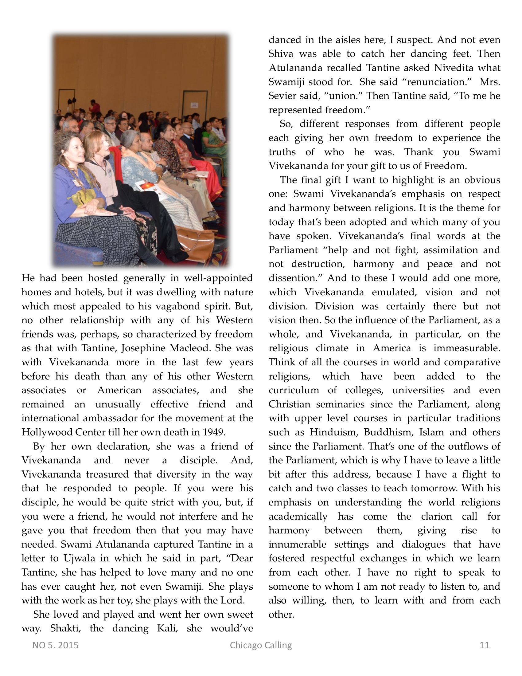 Chicago Calling ezine