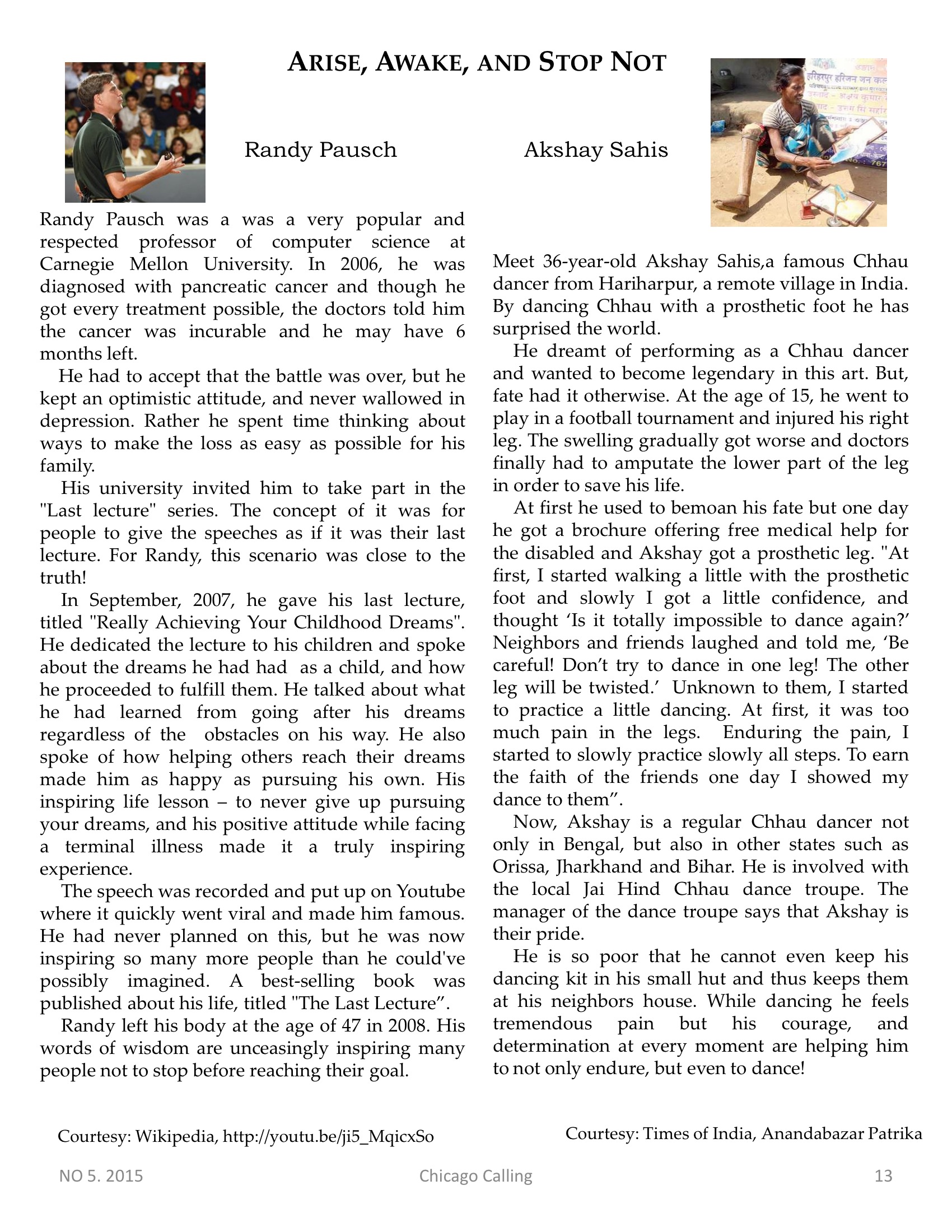Chicago Calling ezine