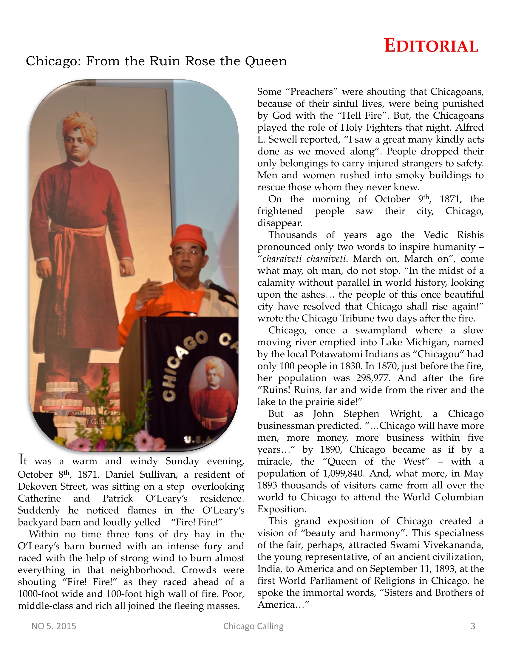 Chicago Calling ezine