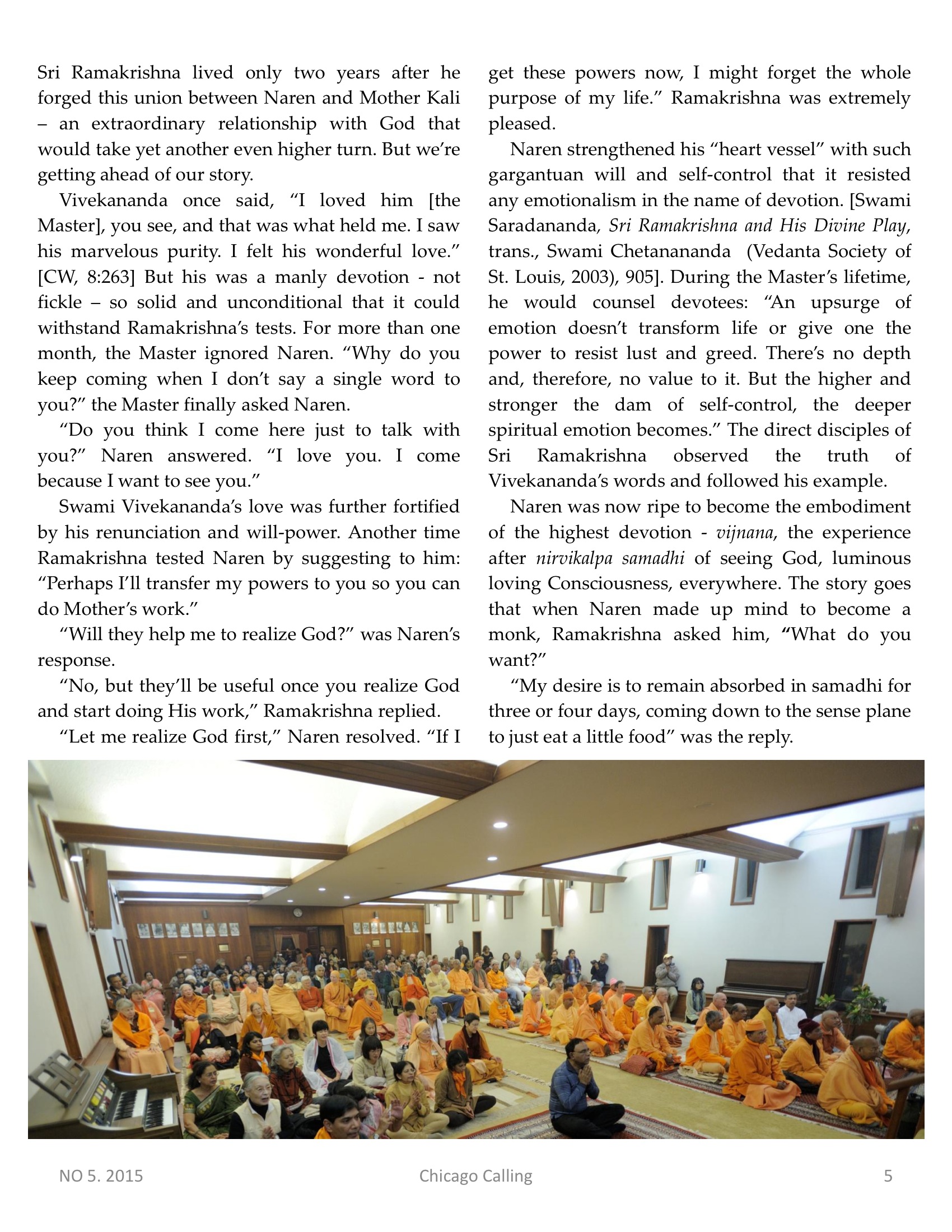 Chicago Calling ezine