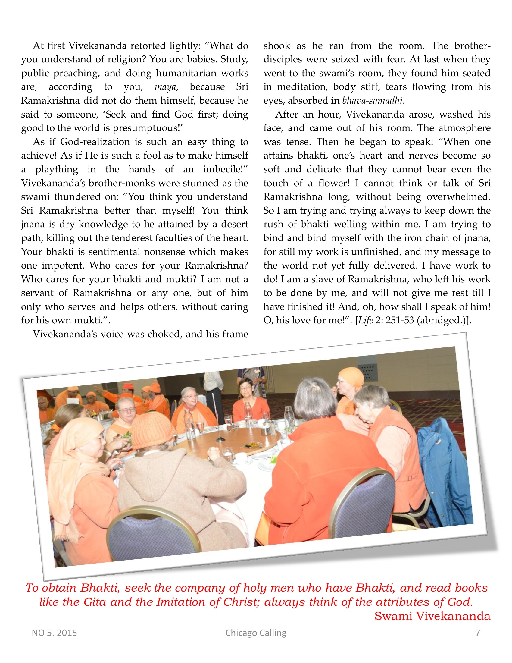 Chicago Calling ezine