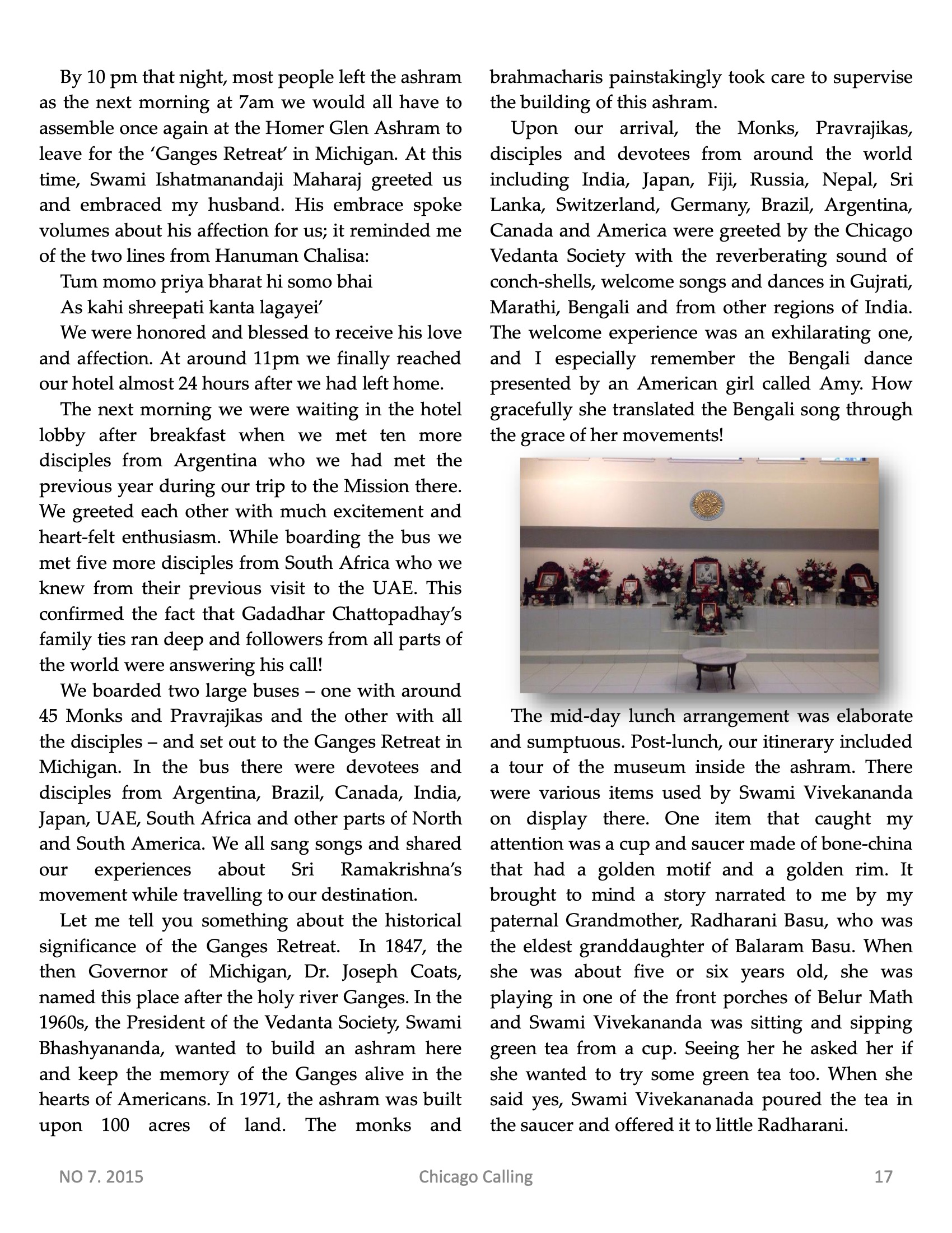 Chicago Calling ezine