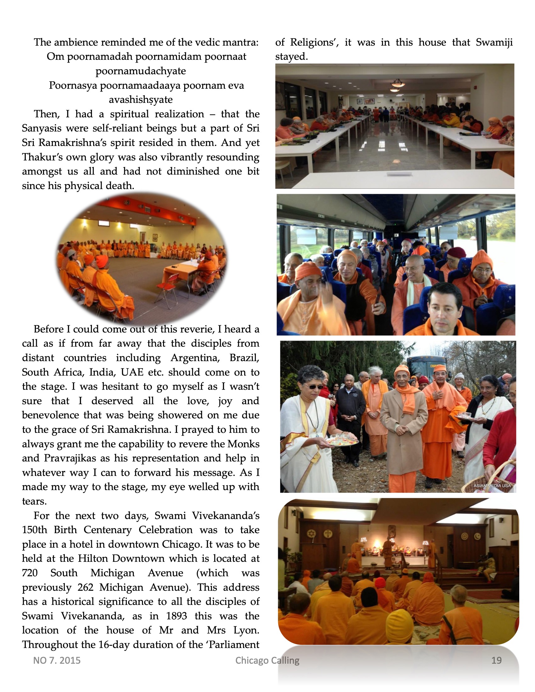Chicago Calling ezine