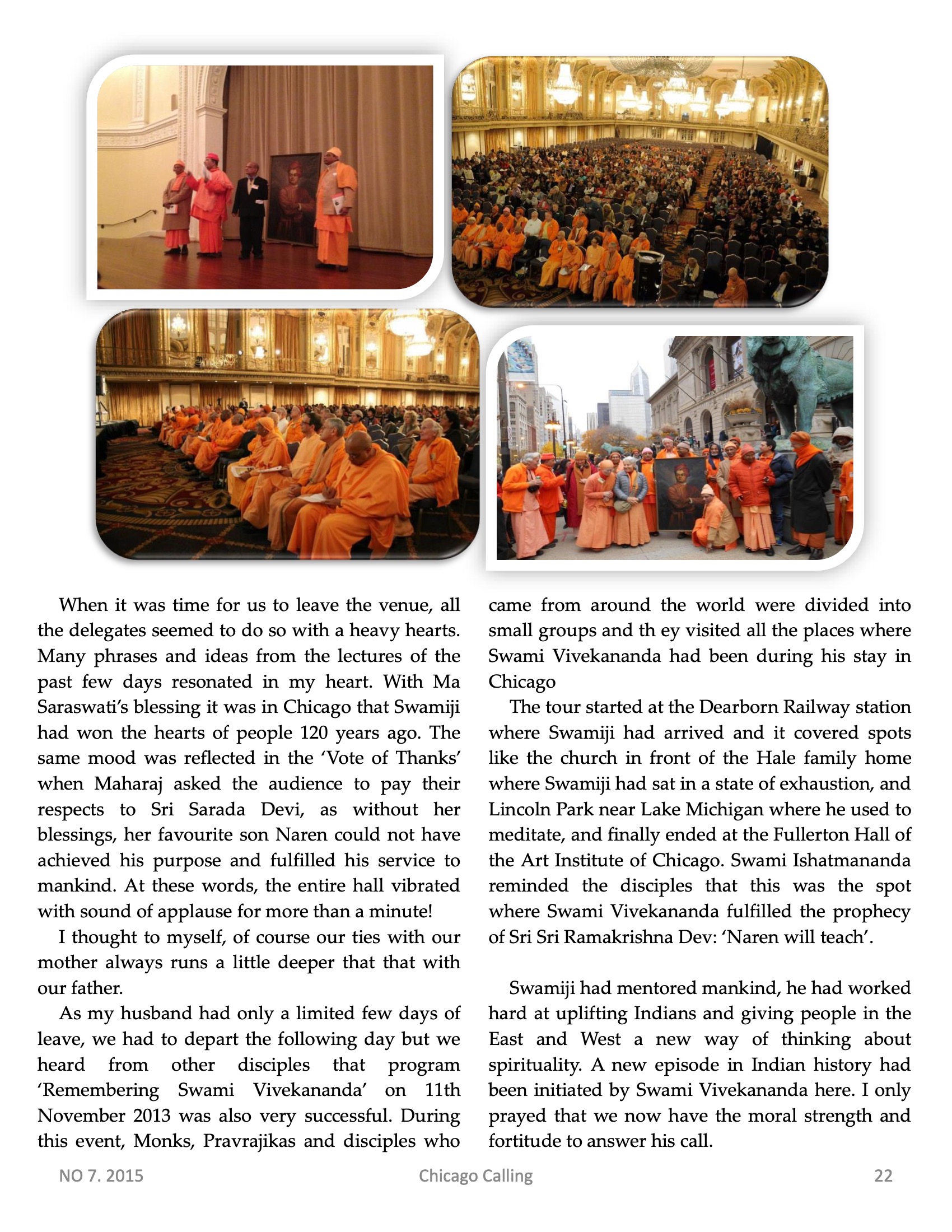 Chicago Calling ezine