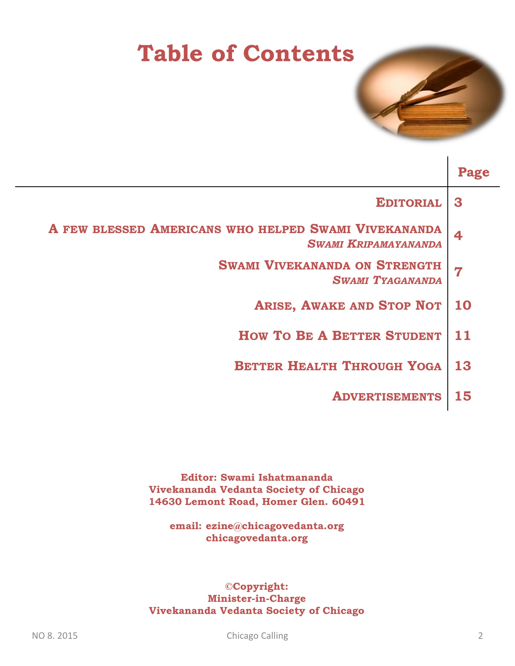 Chicago Calling ezine