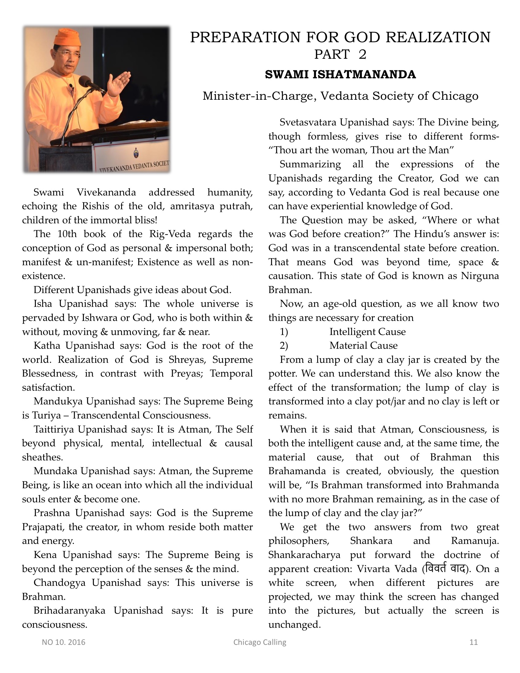 Chicago Calling ezine