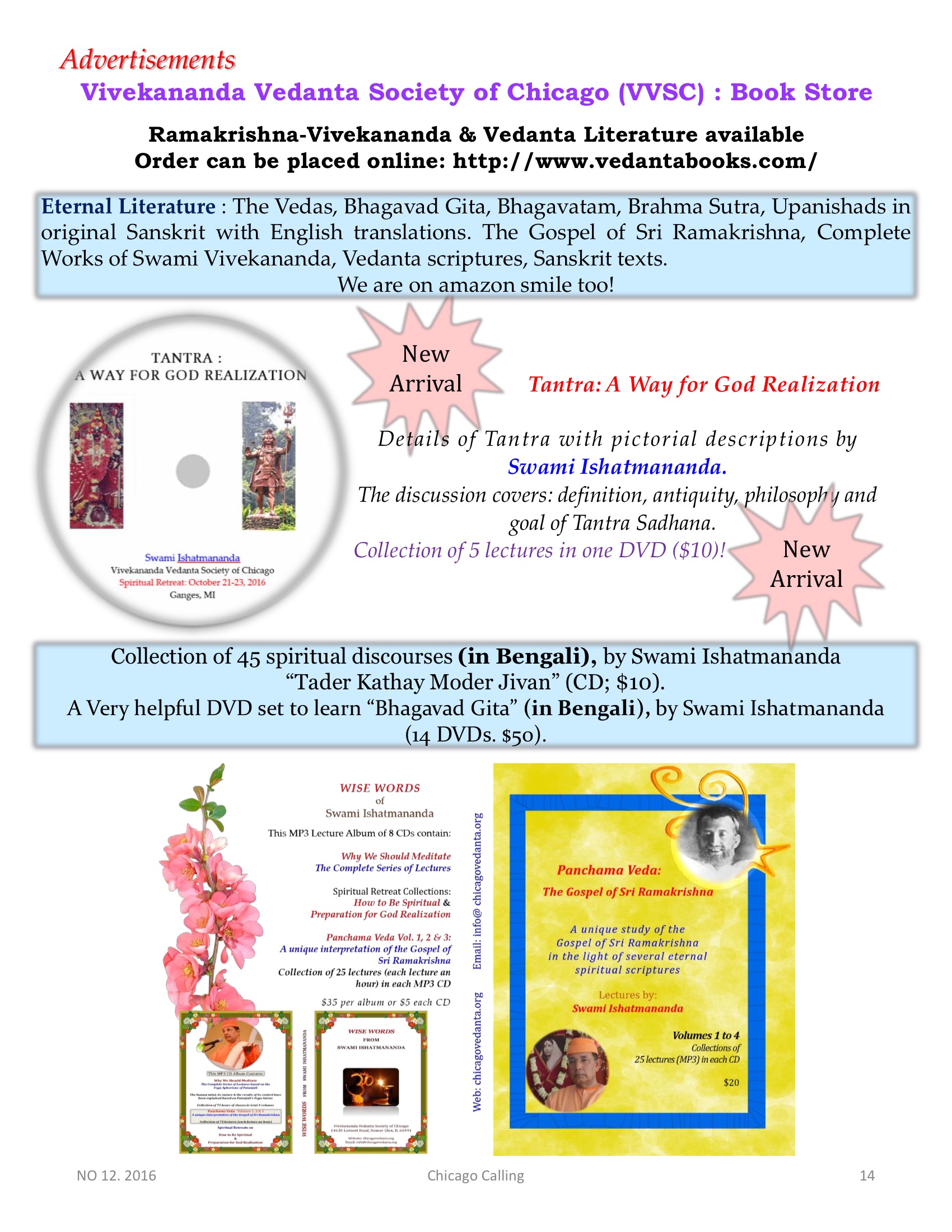 Chicago Calling ezine