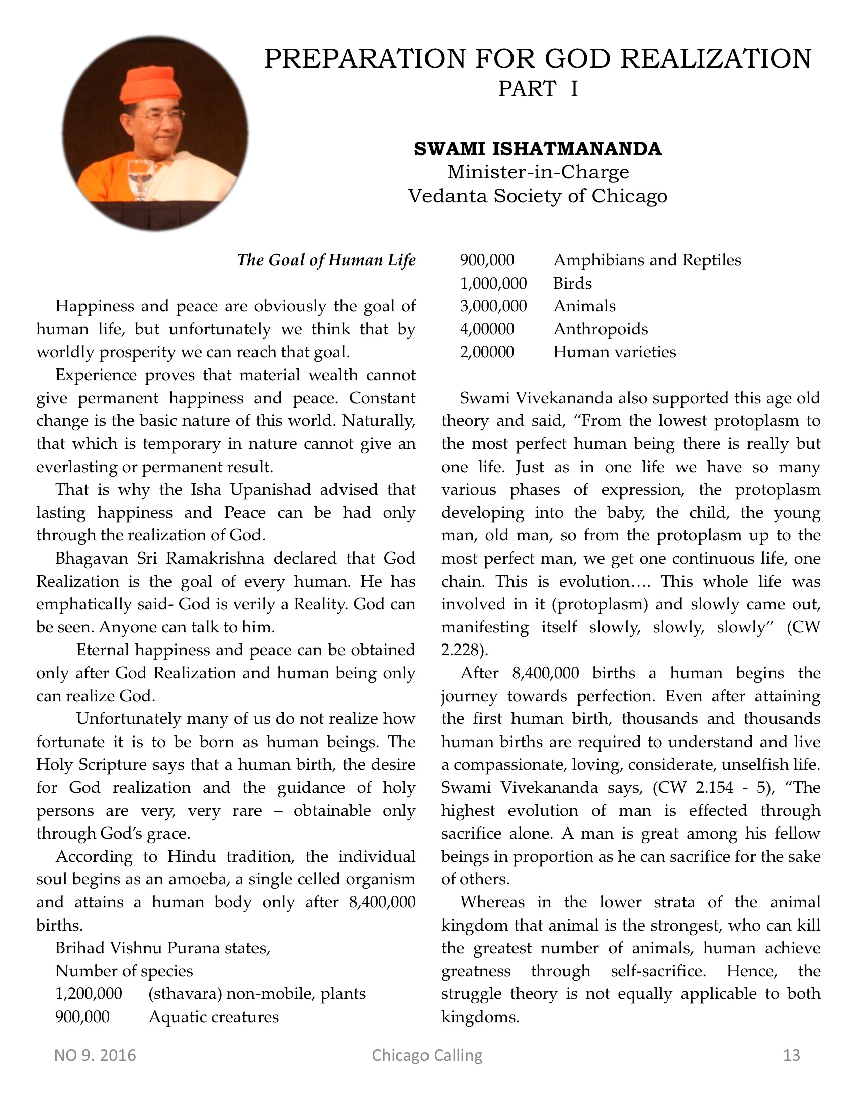Chicago Calling ezine