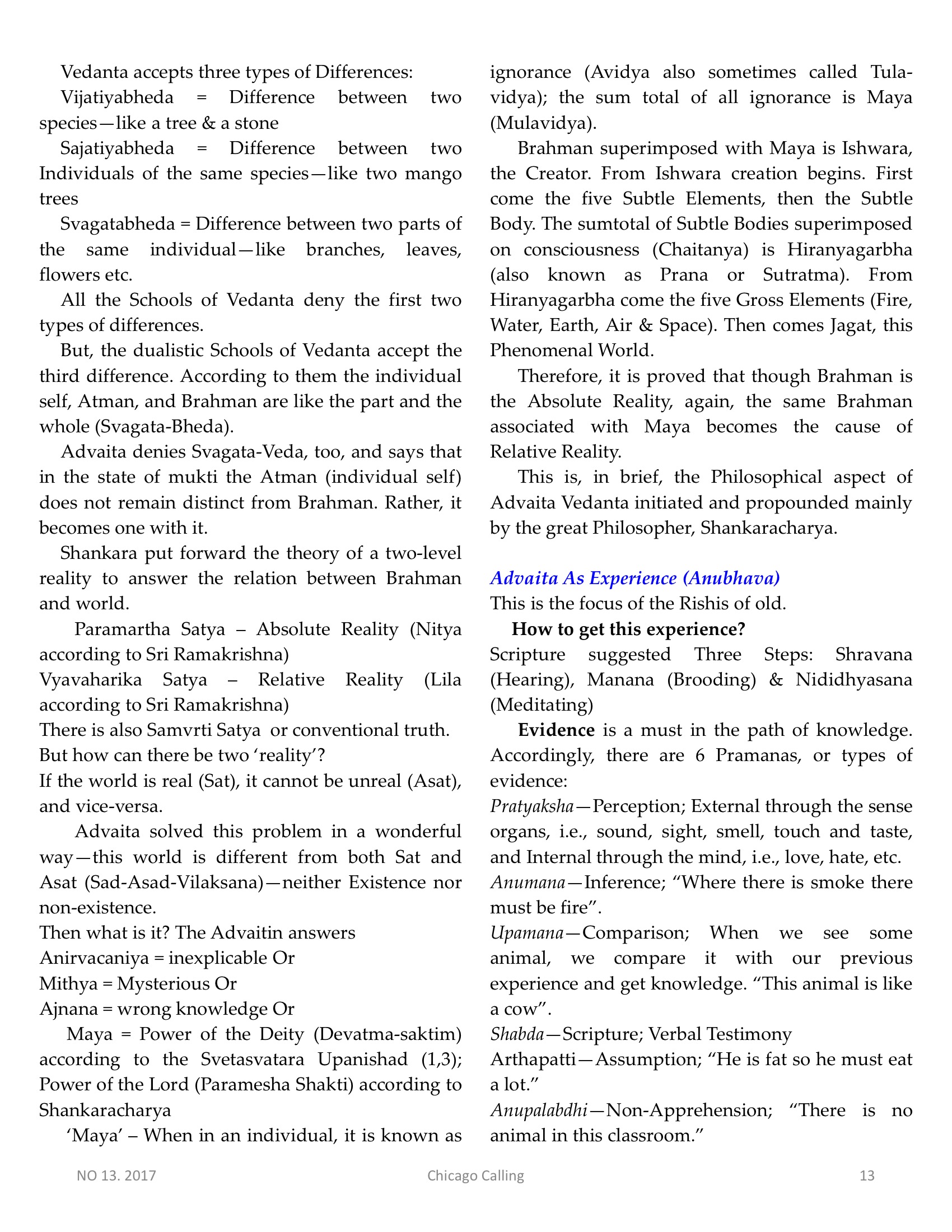 Chicago Calling ezine