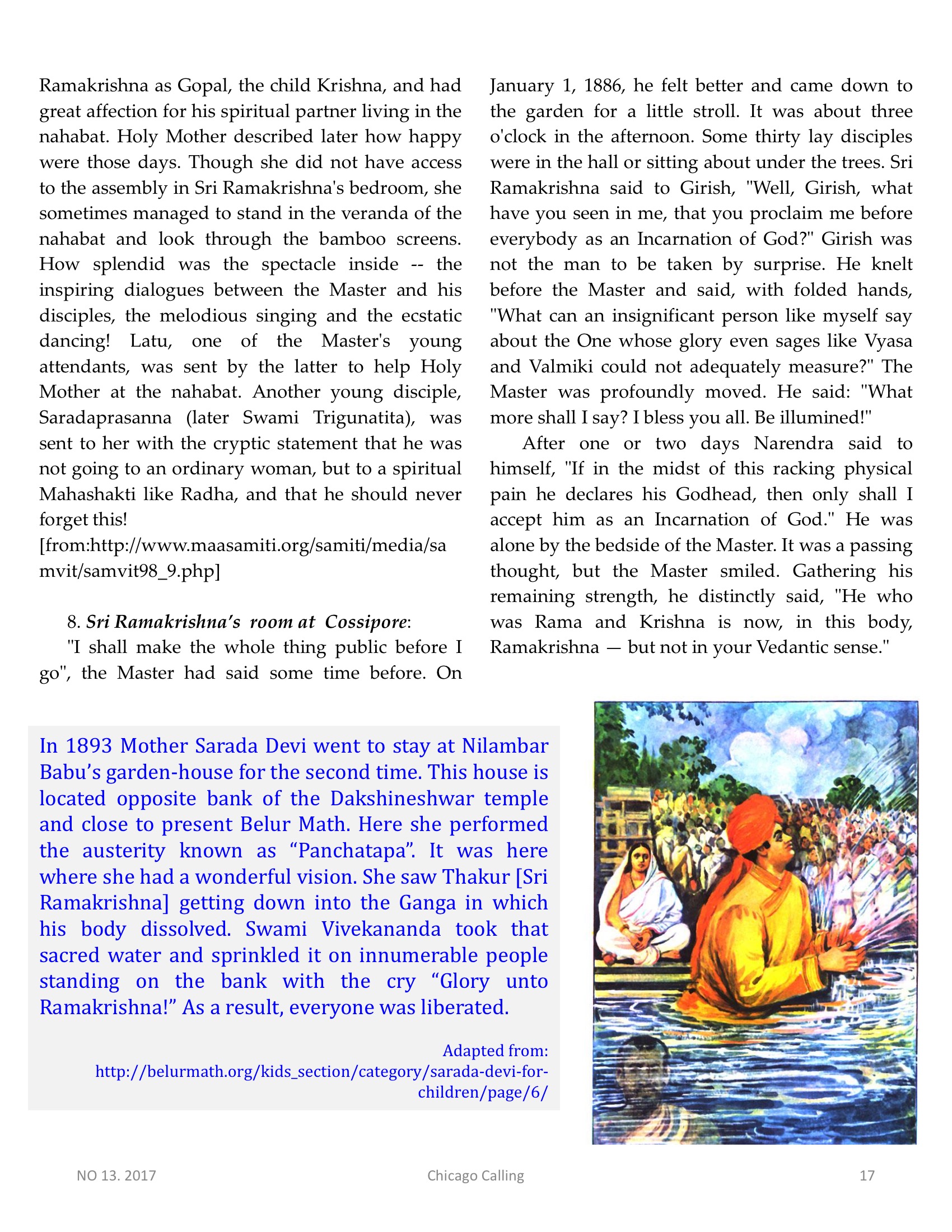 Chicago Calling ezine