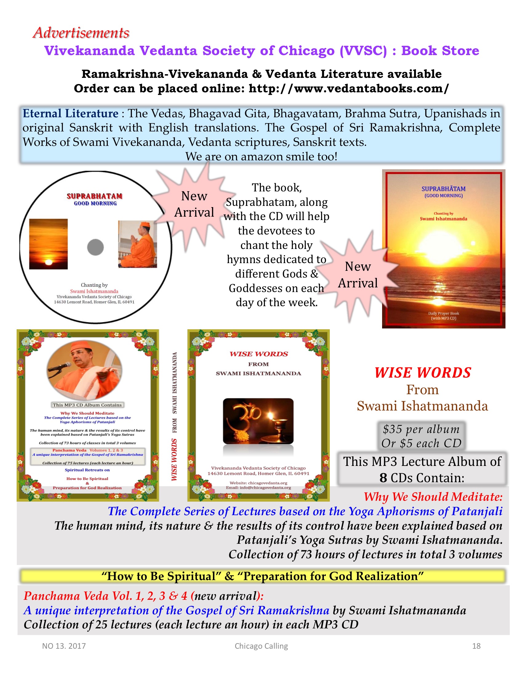 Chicago Calling ezine