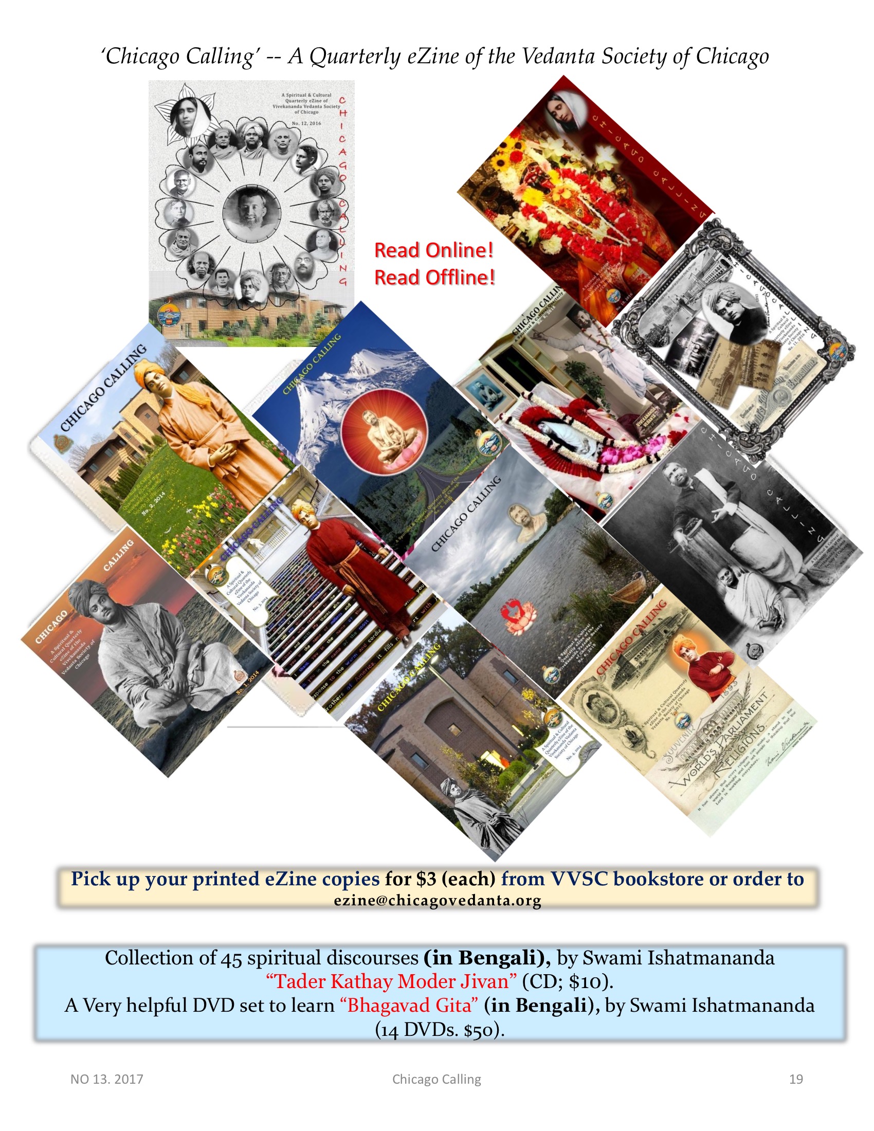 Chicago Calling ezine