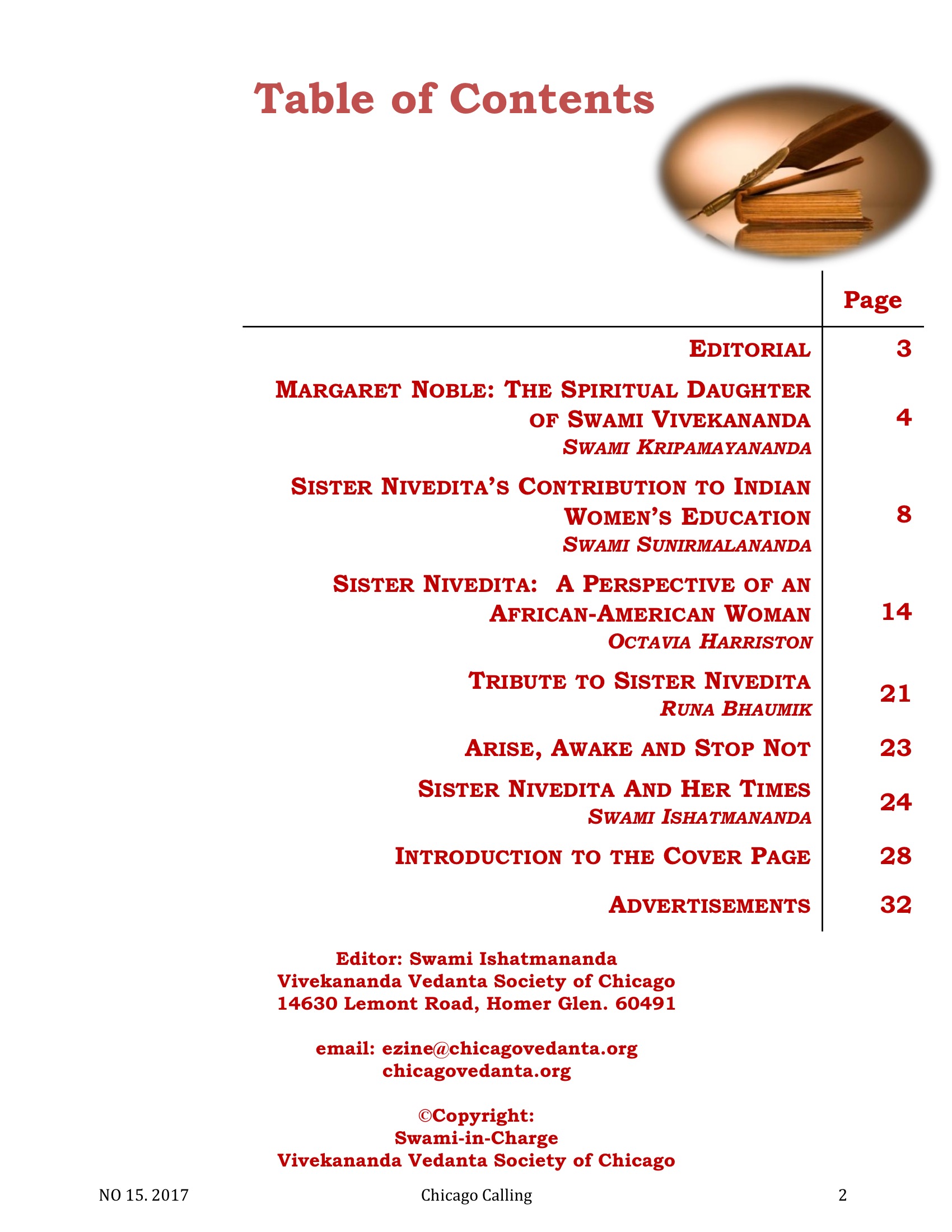 Chicago Calling ezine