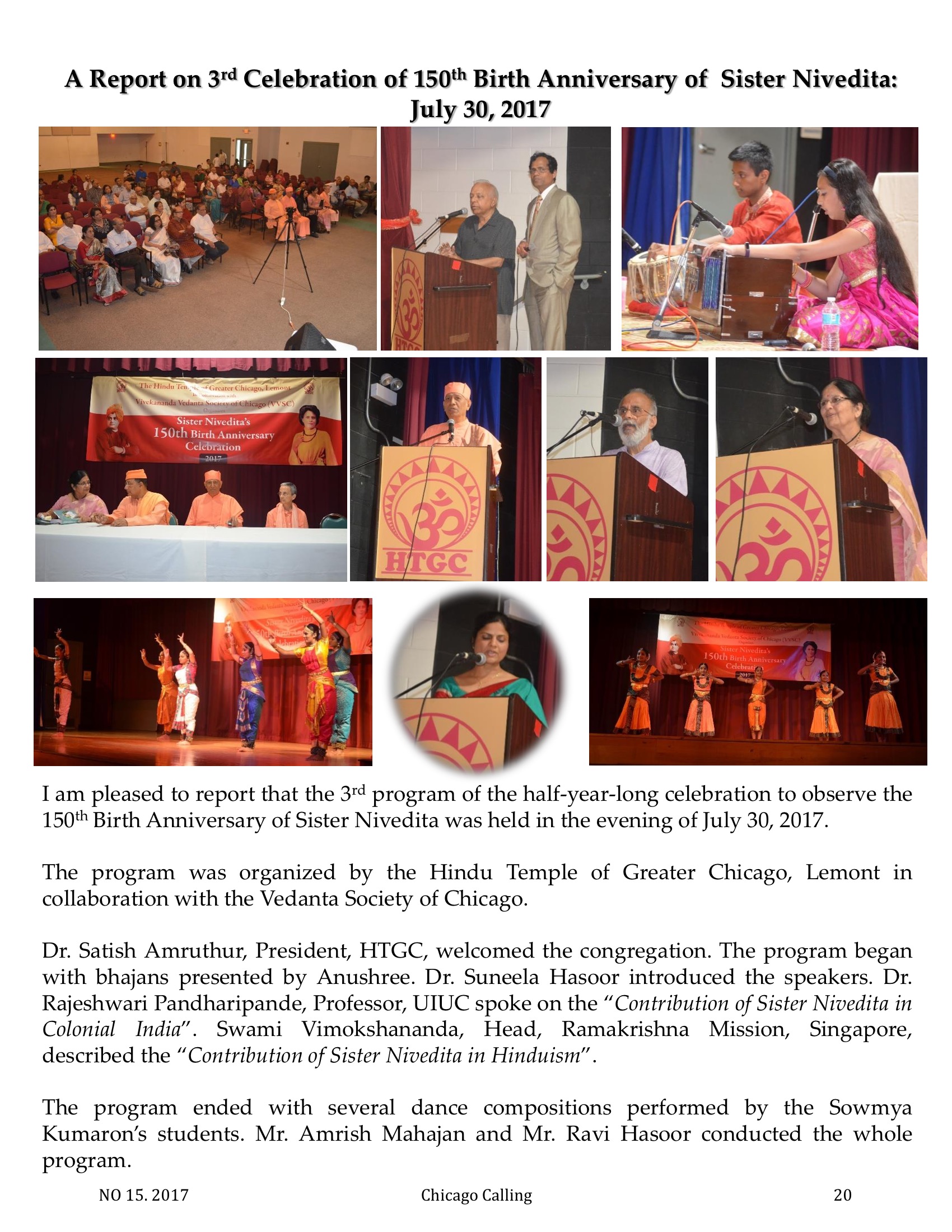 Chicago Calling ezine