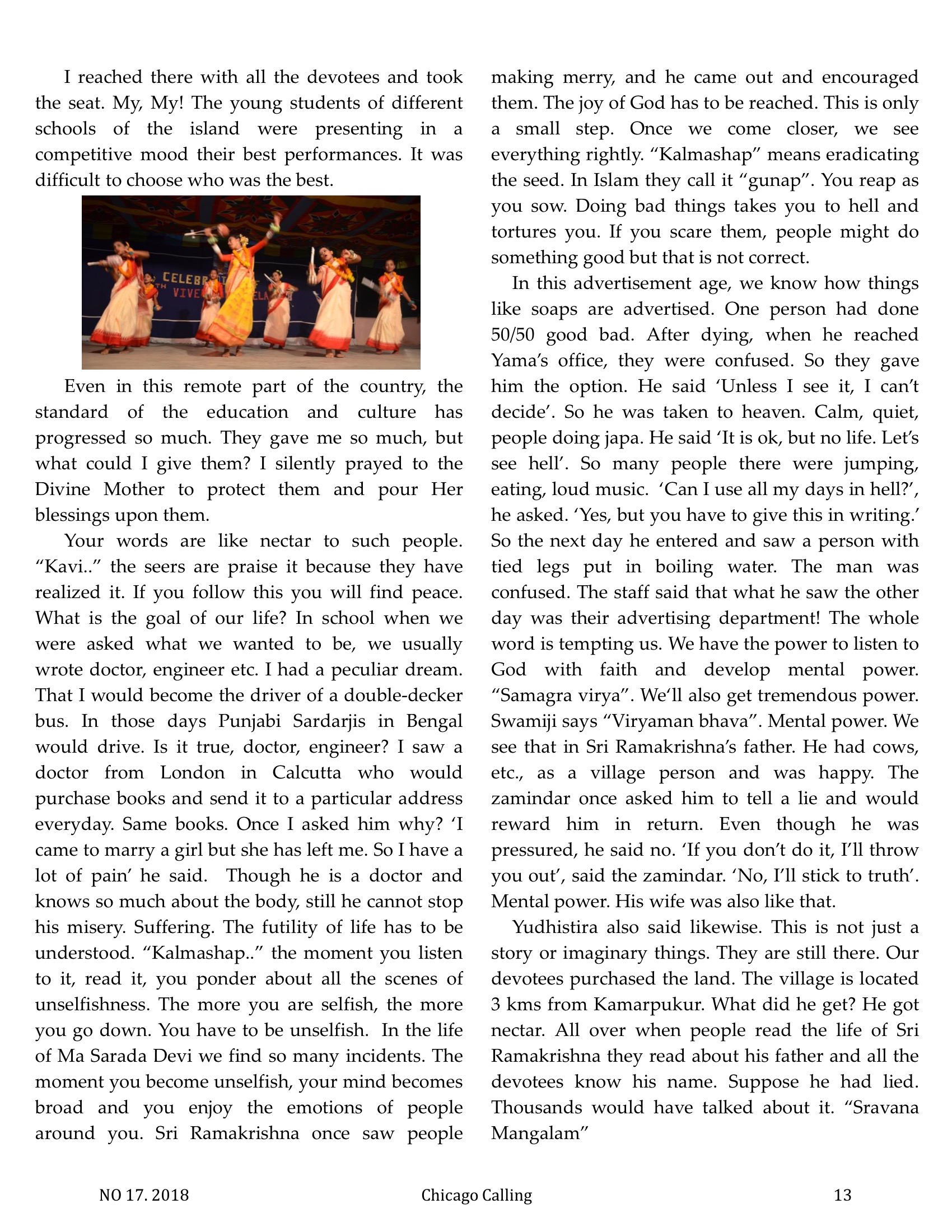 Chicago Calling ezine