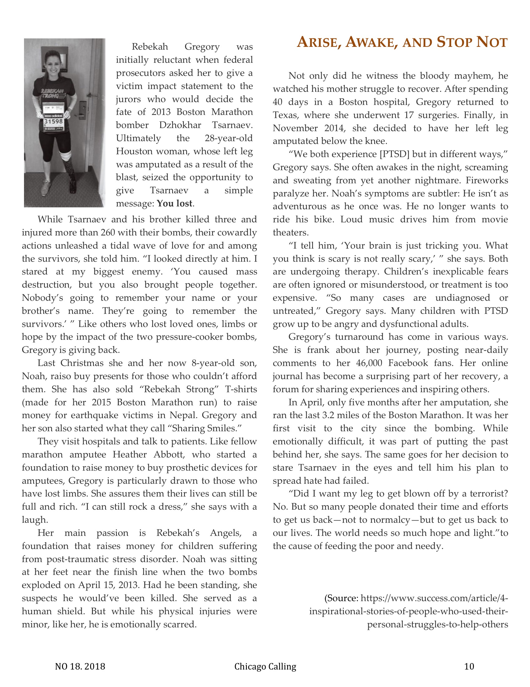 Chicago Calling ezine