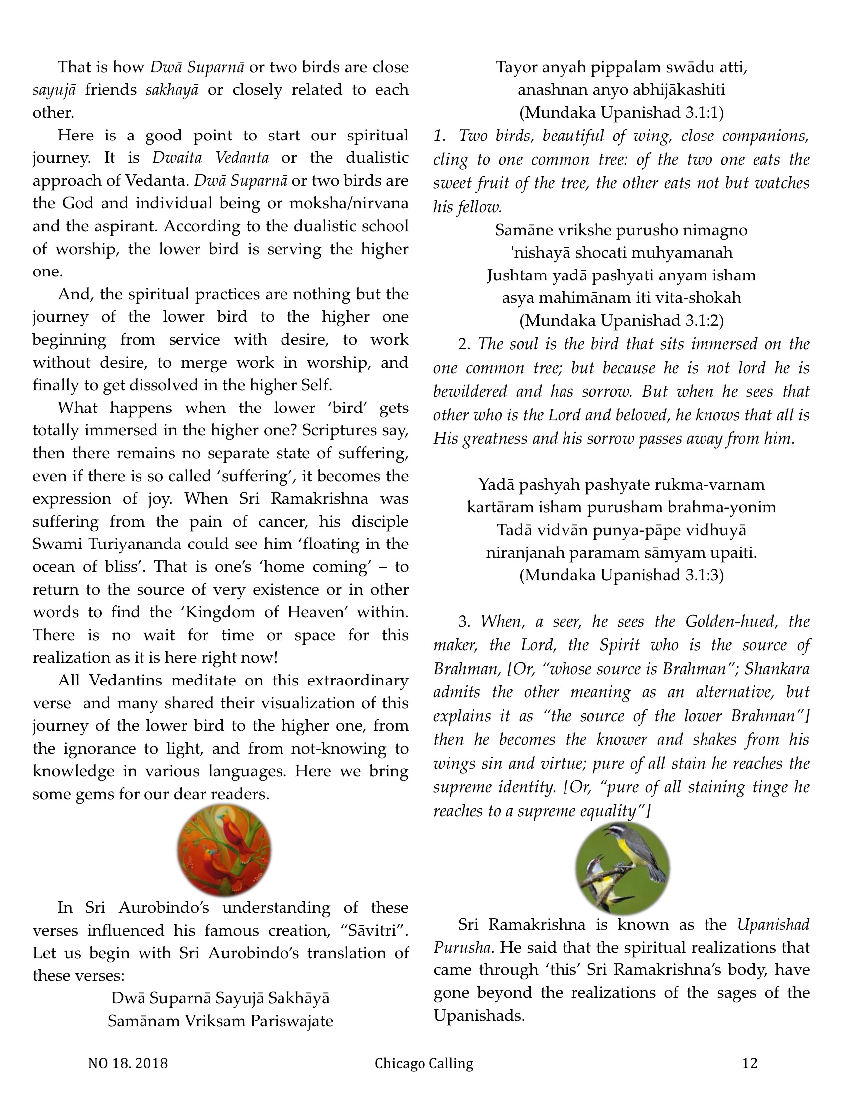 Chicago Calling ezine