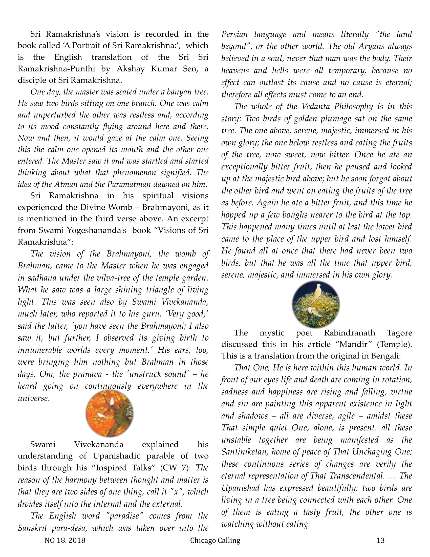 Chicago Calling ezine
