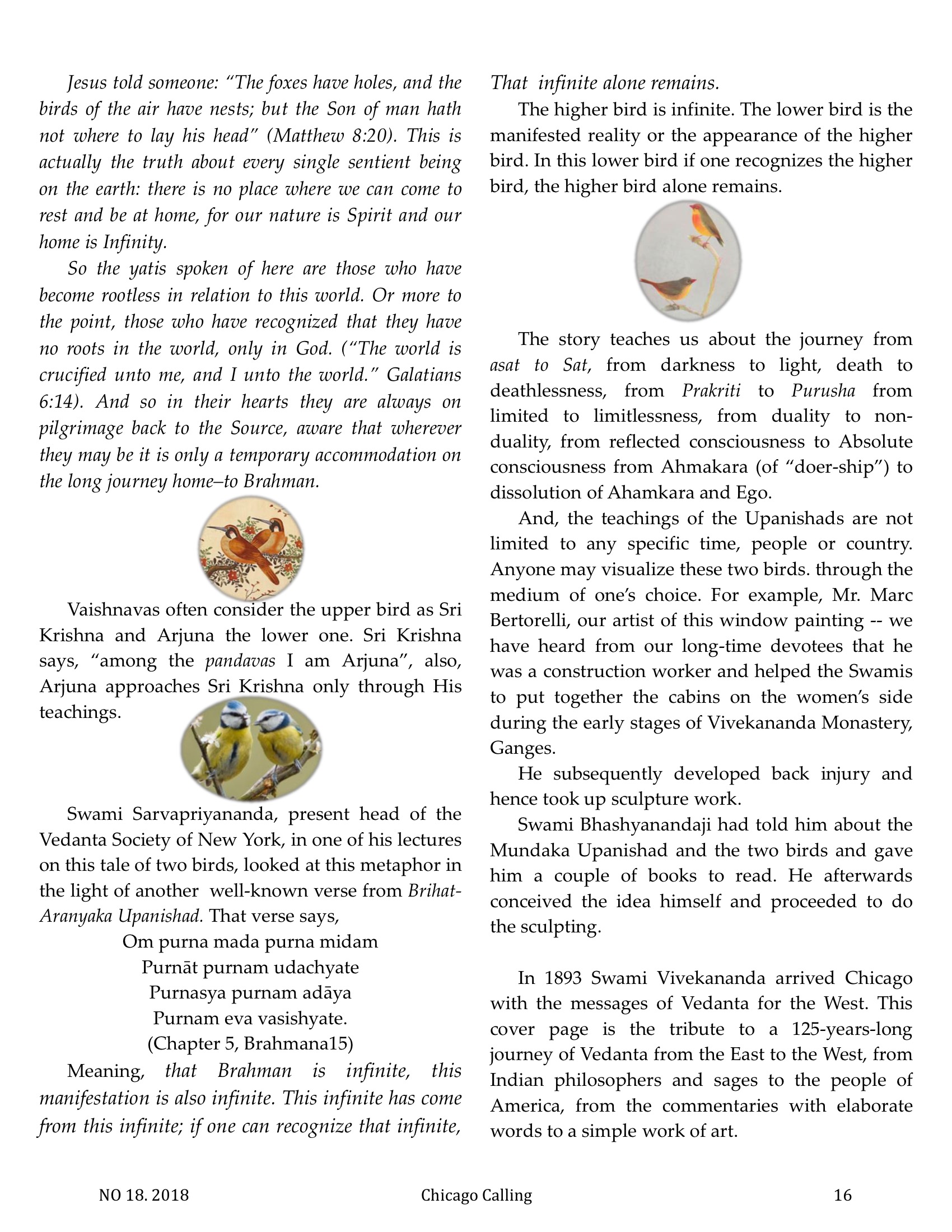 Chicago Calling ezine