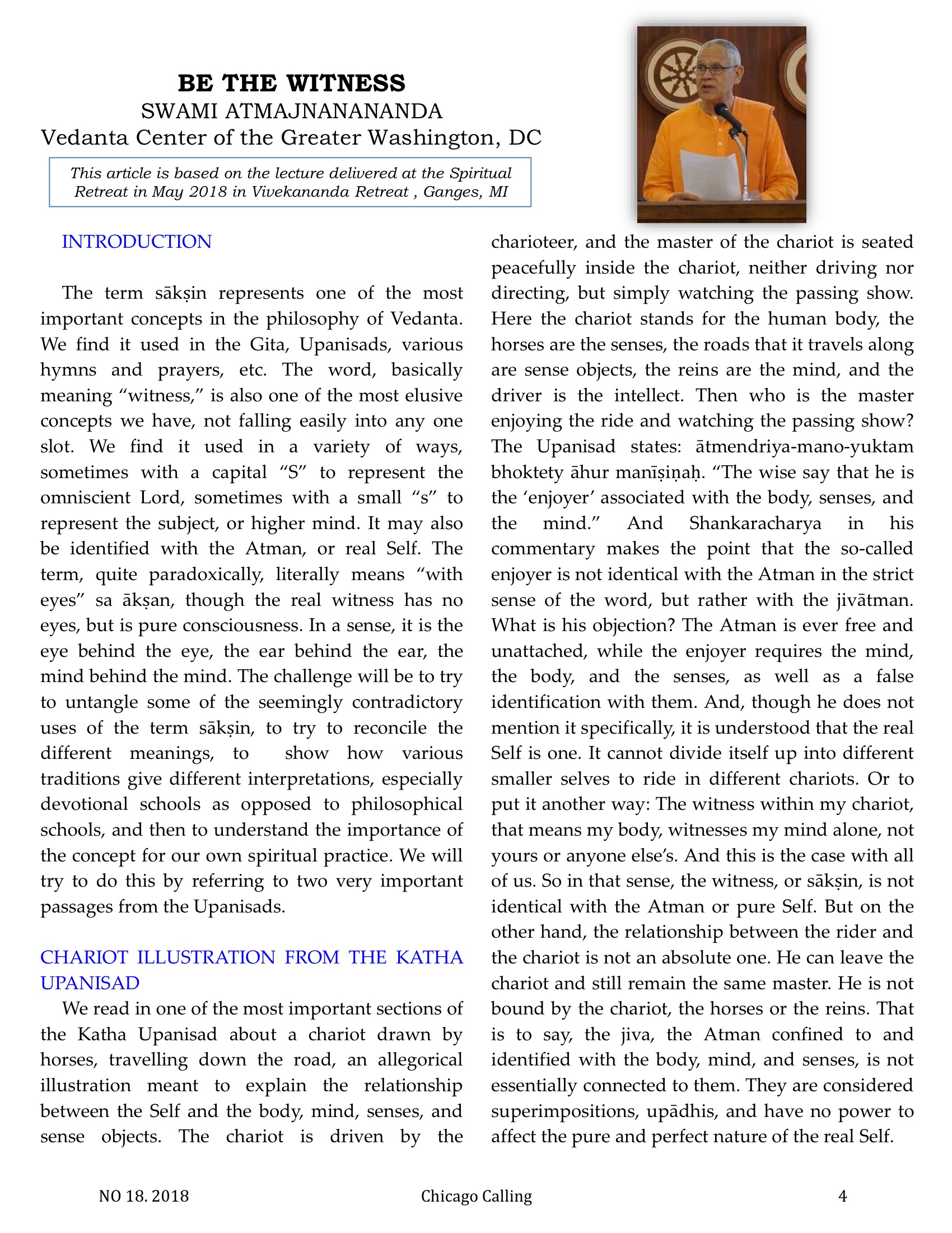 Chicago Calling ezine
