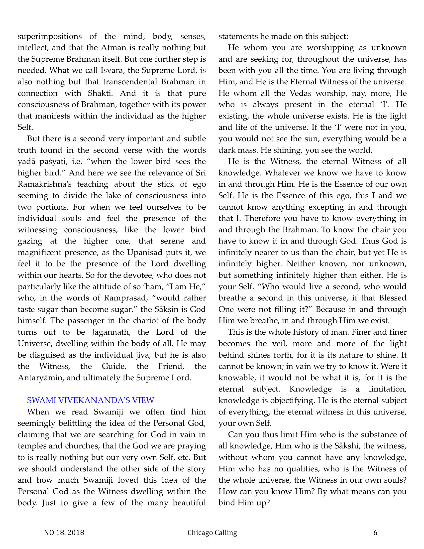 Chicago Calling ezine