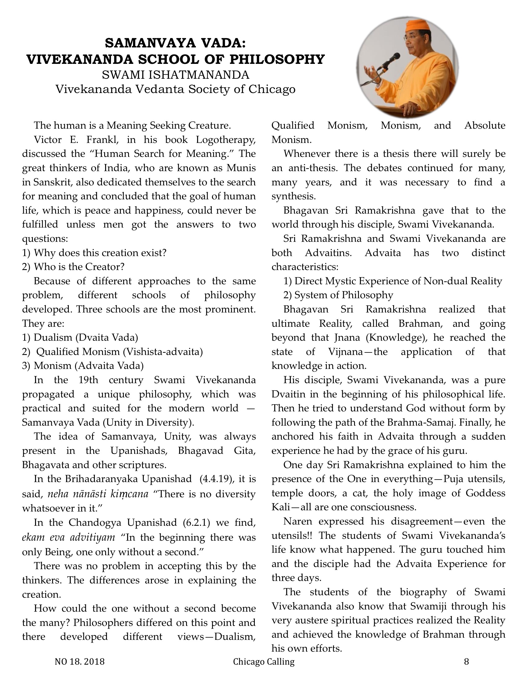 Chicago Calling ezine