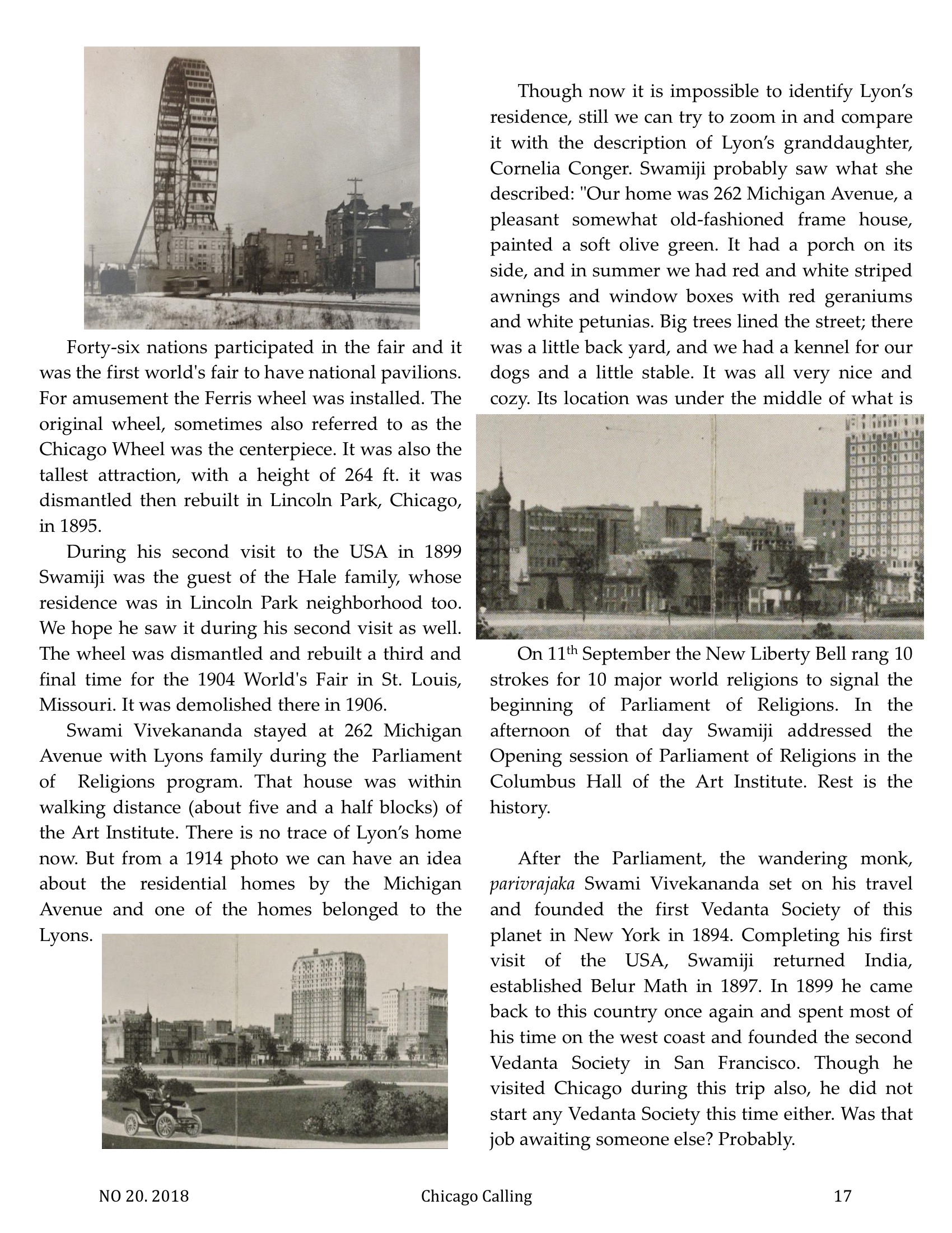 Chicago Calling ezine