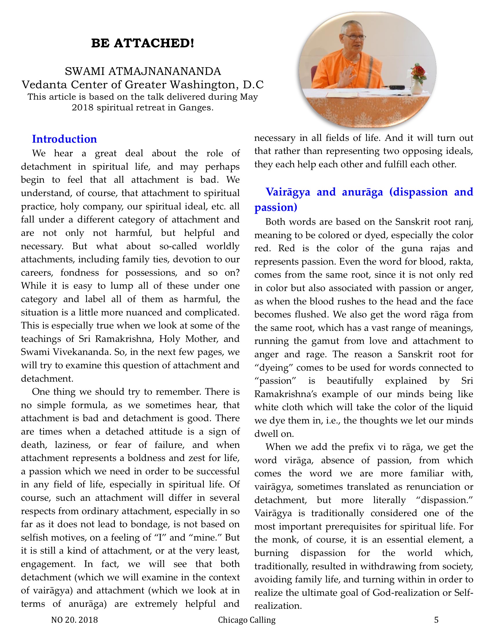 Chicago Calling ezine