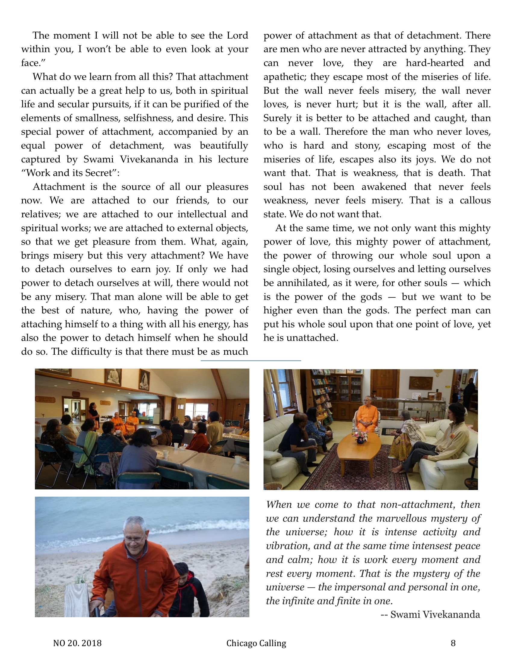 Chicago Calling ezine