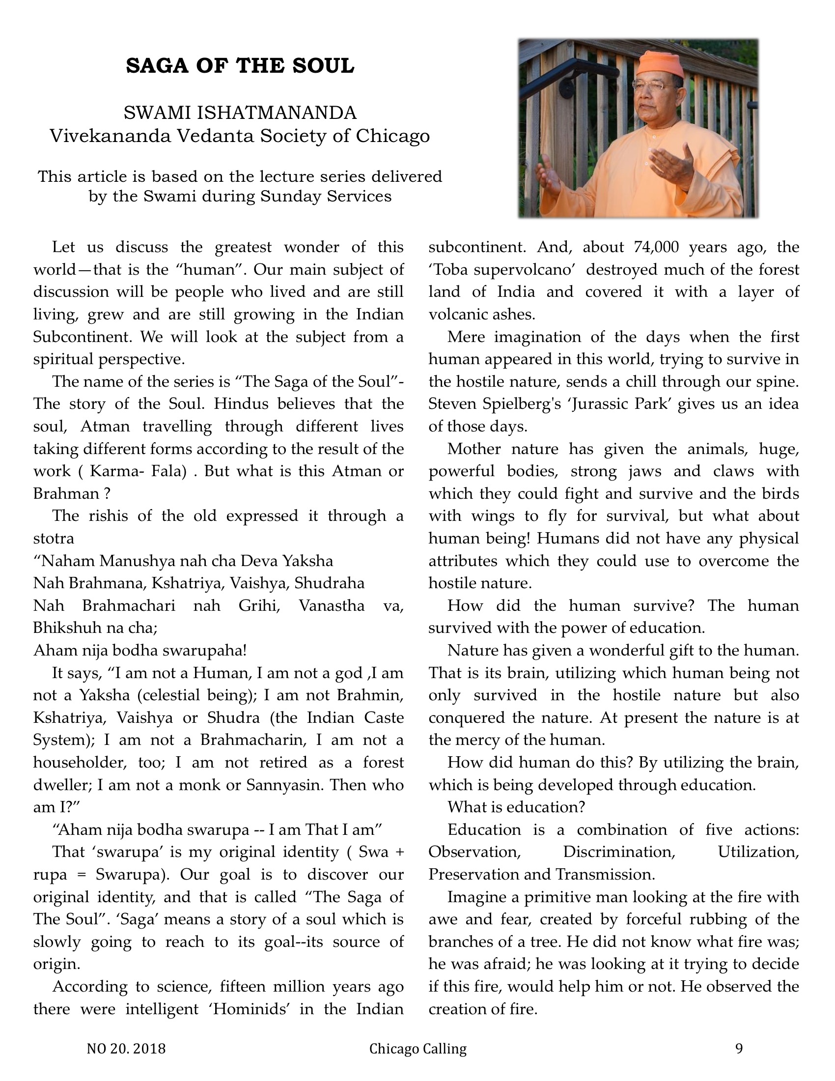 Chicago Calling ezine