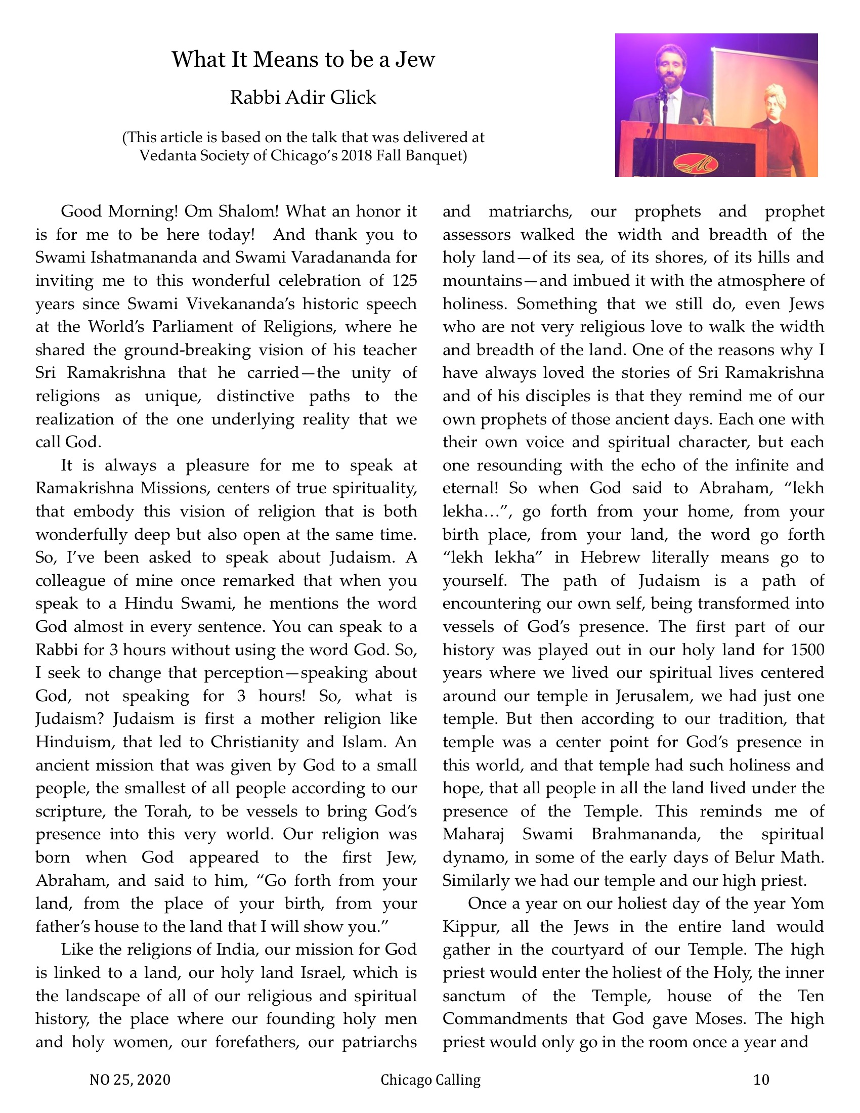 Chicago Calling ezine