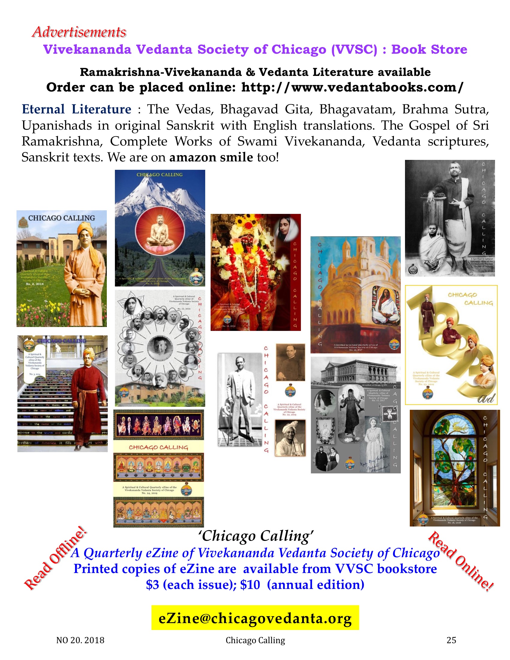 Chicago Calling ezine