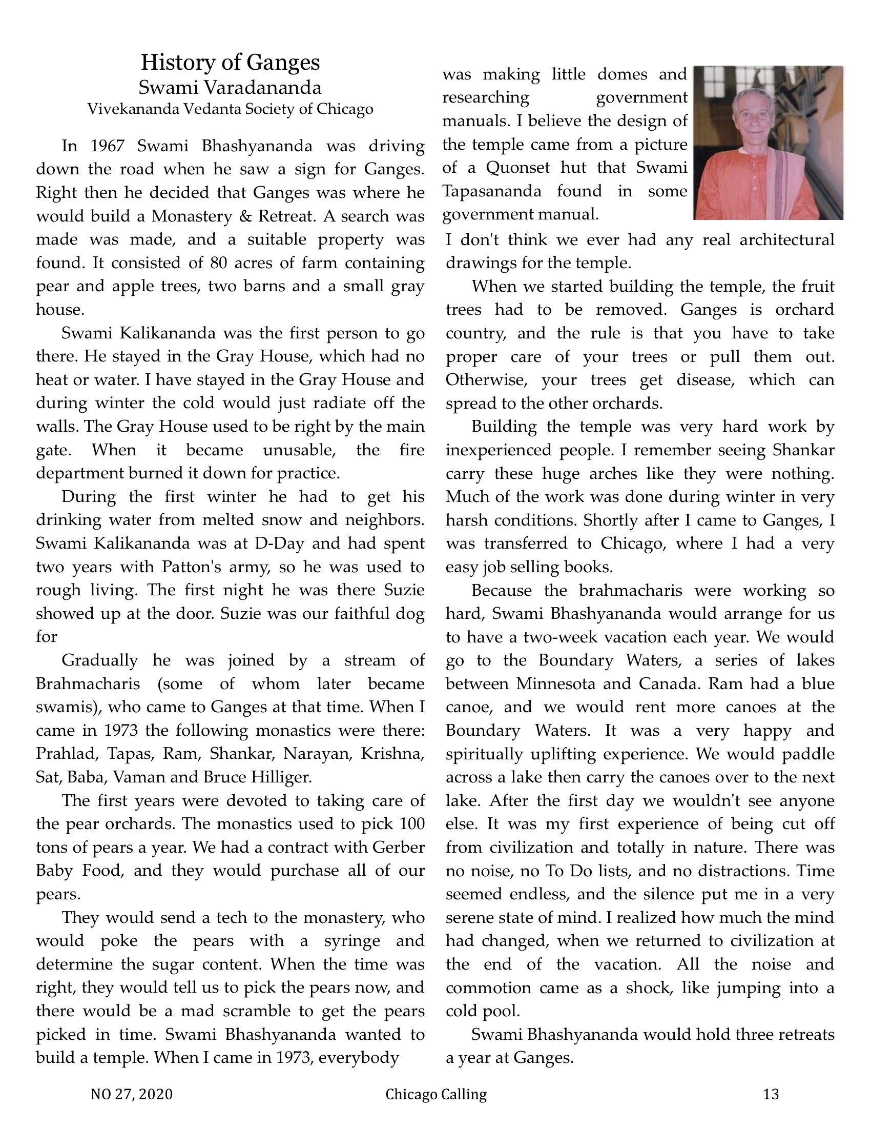 Chicago Calling ezine