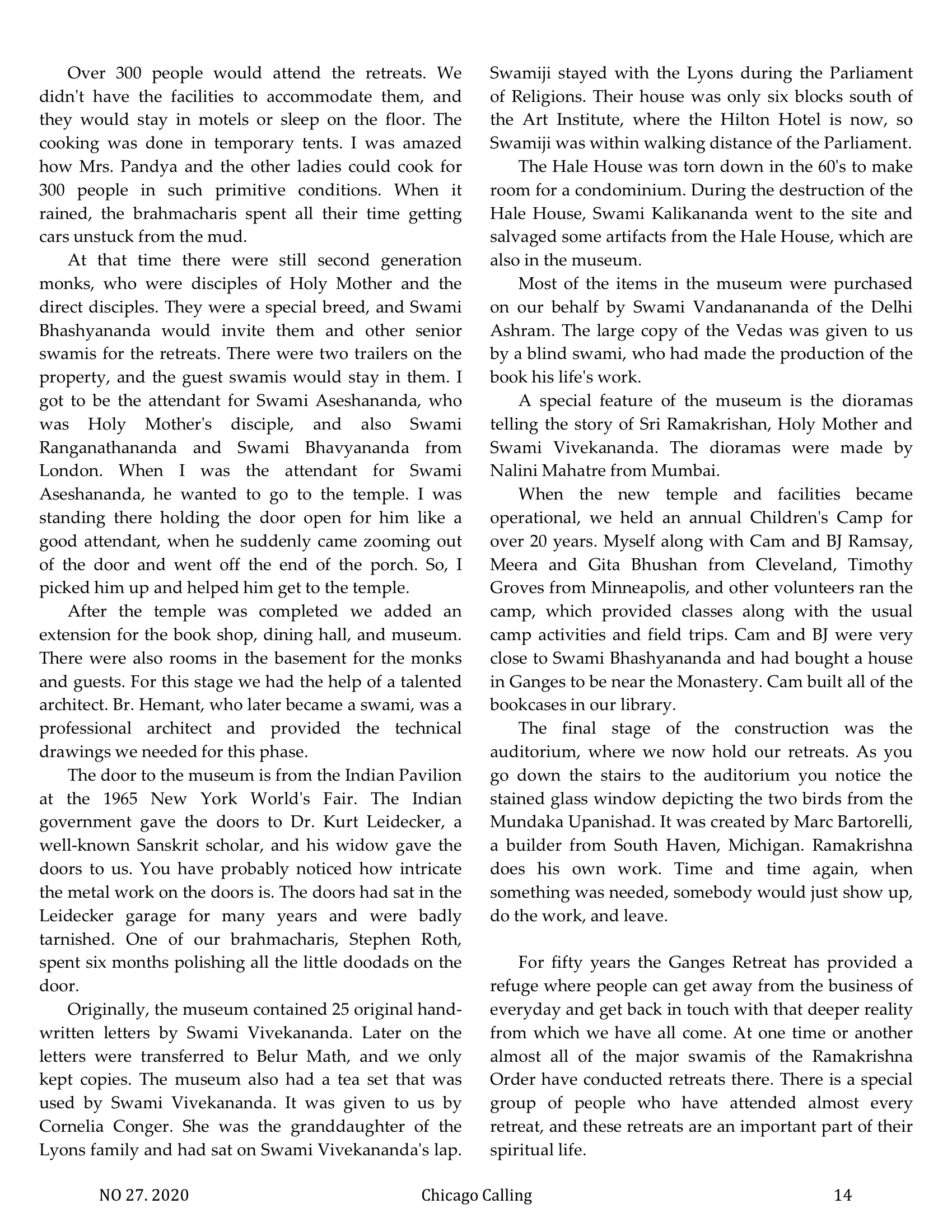 Chicago Calling ezine