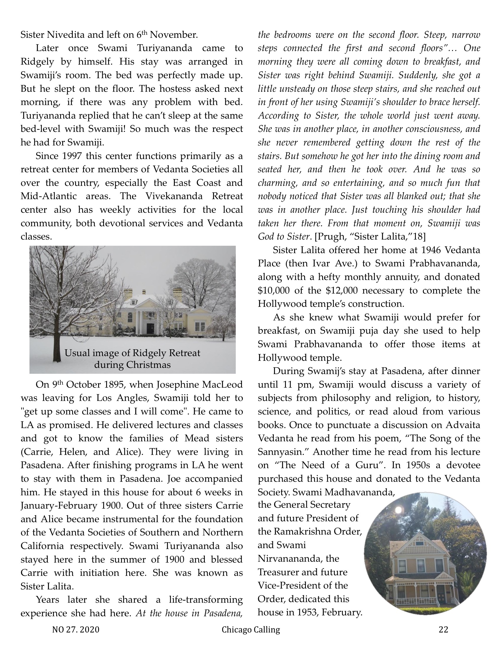 Chicago Calling ezine