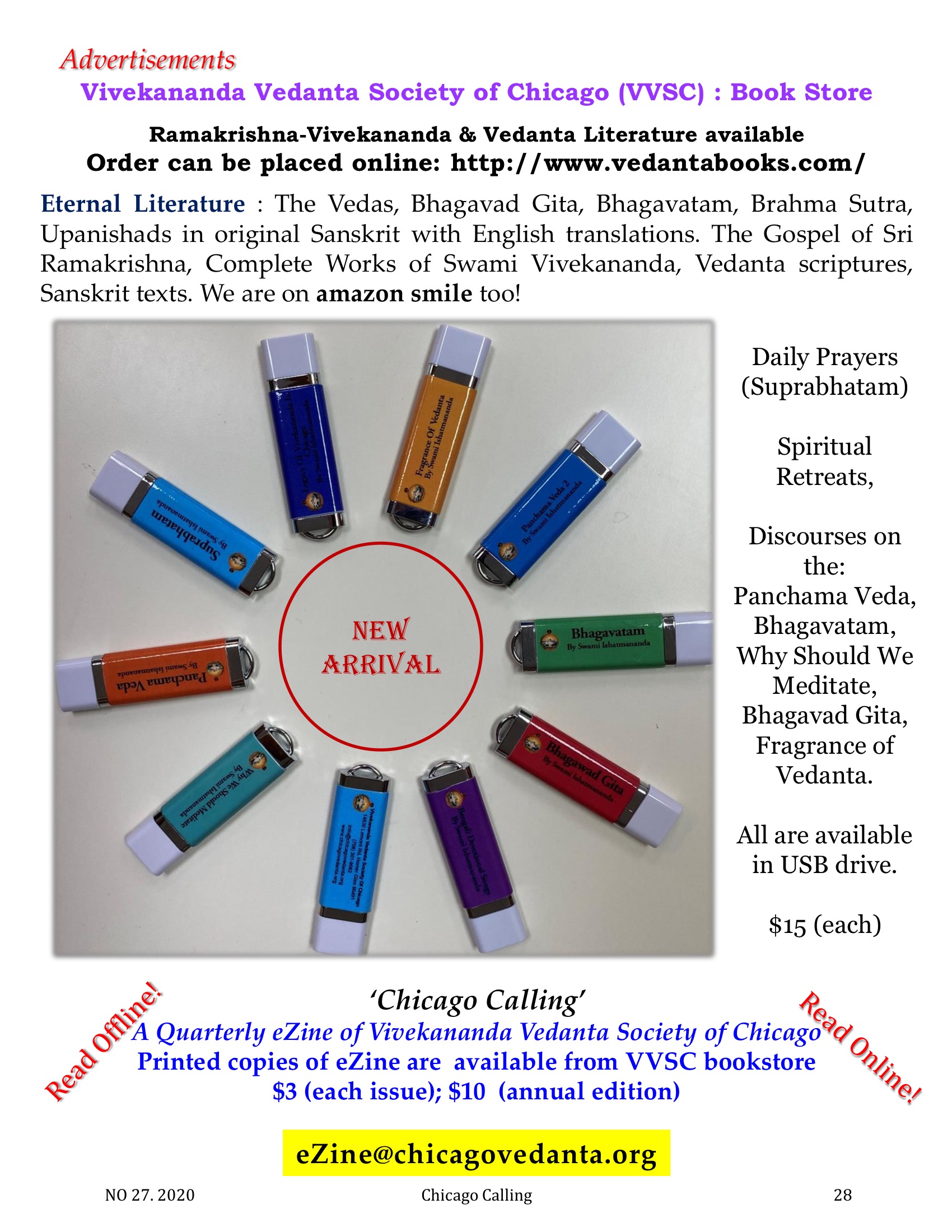 Chicago Calling ezine