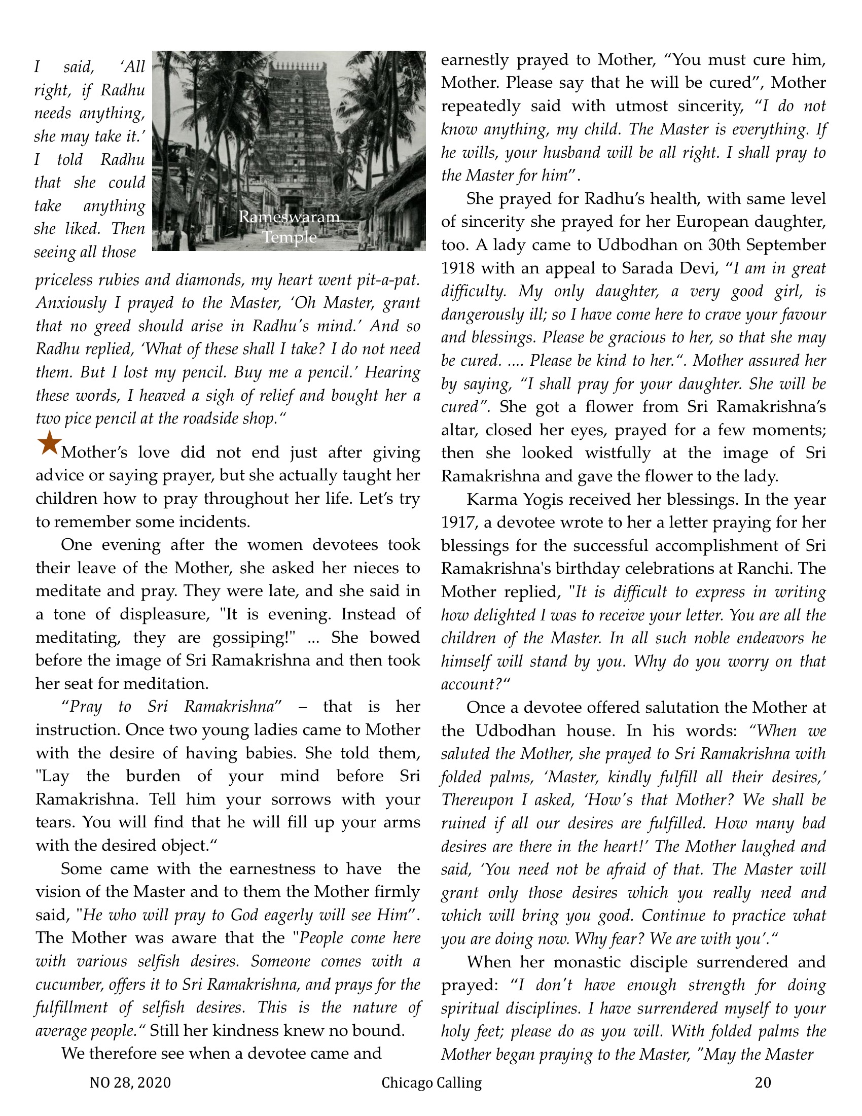 Chicago Calling ezine