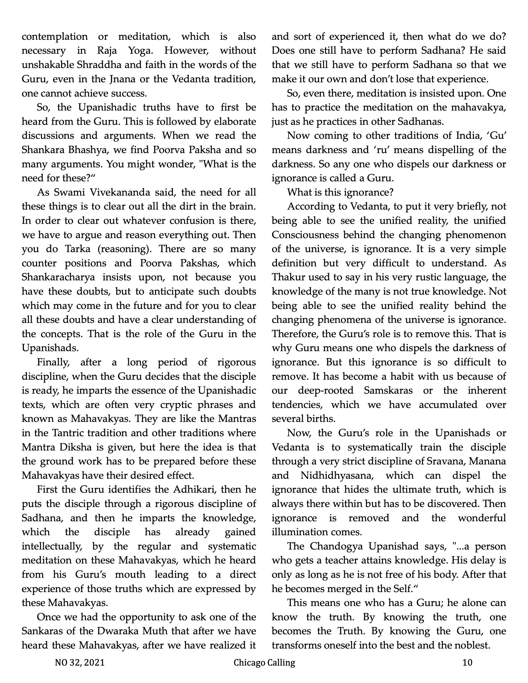 Chicago Calling ezine