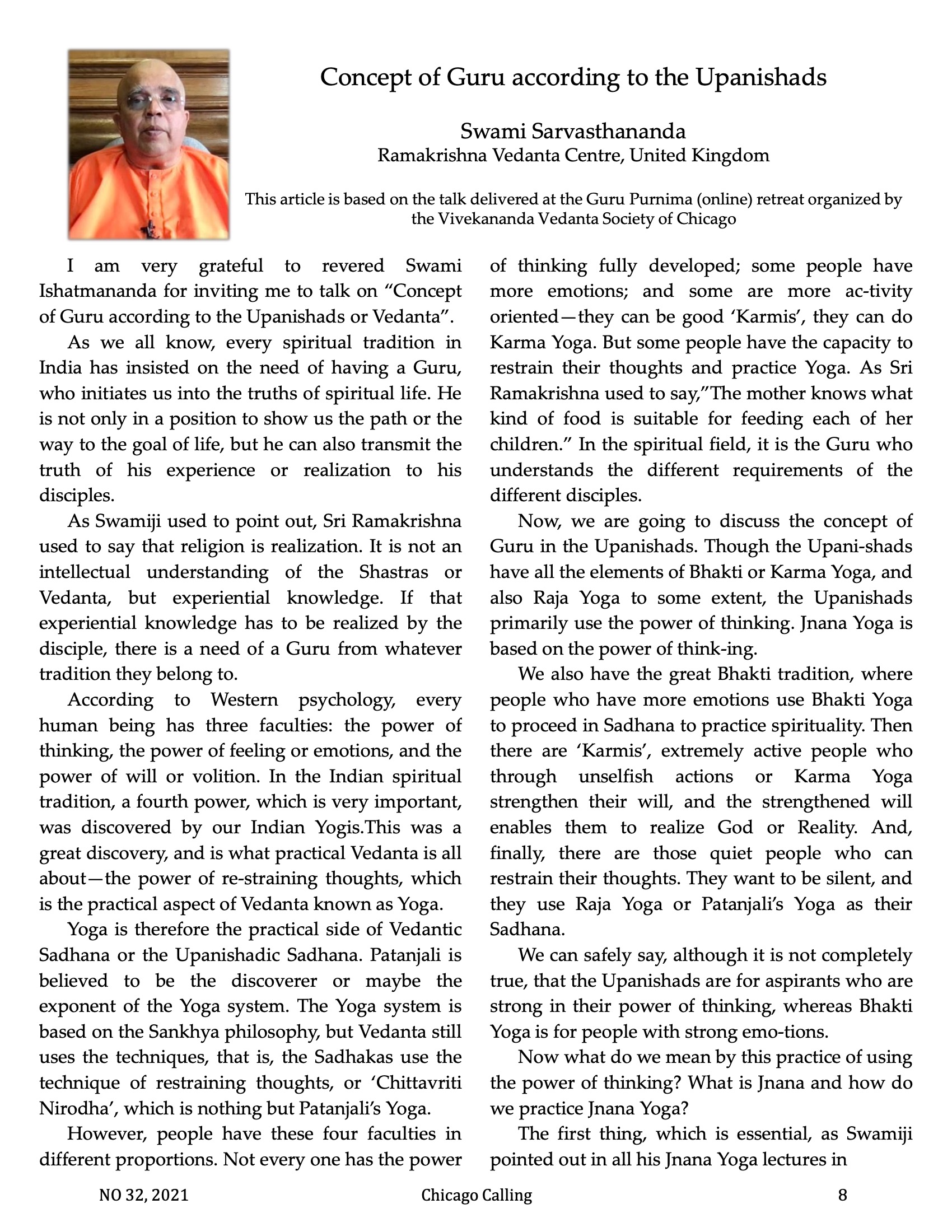 Chicago Calling ezine