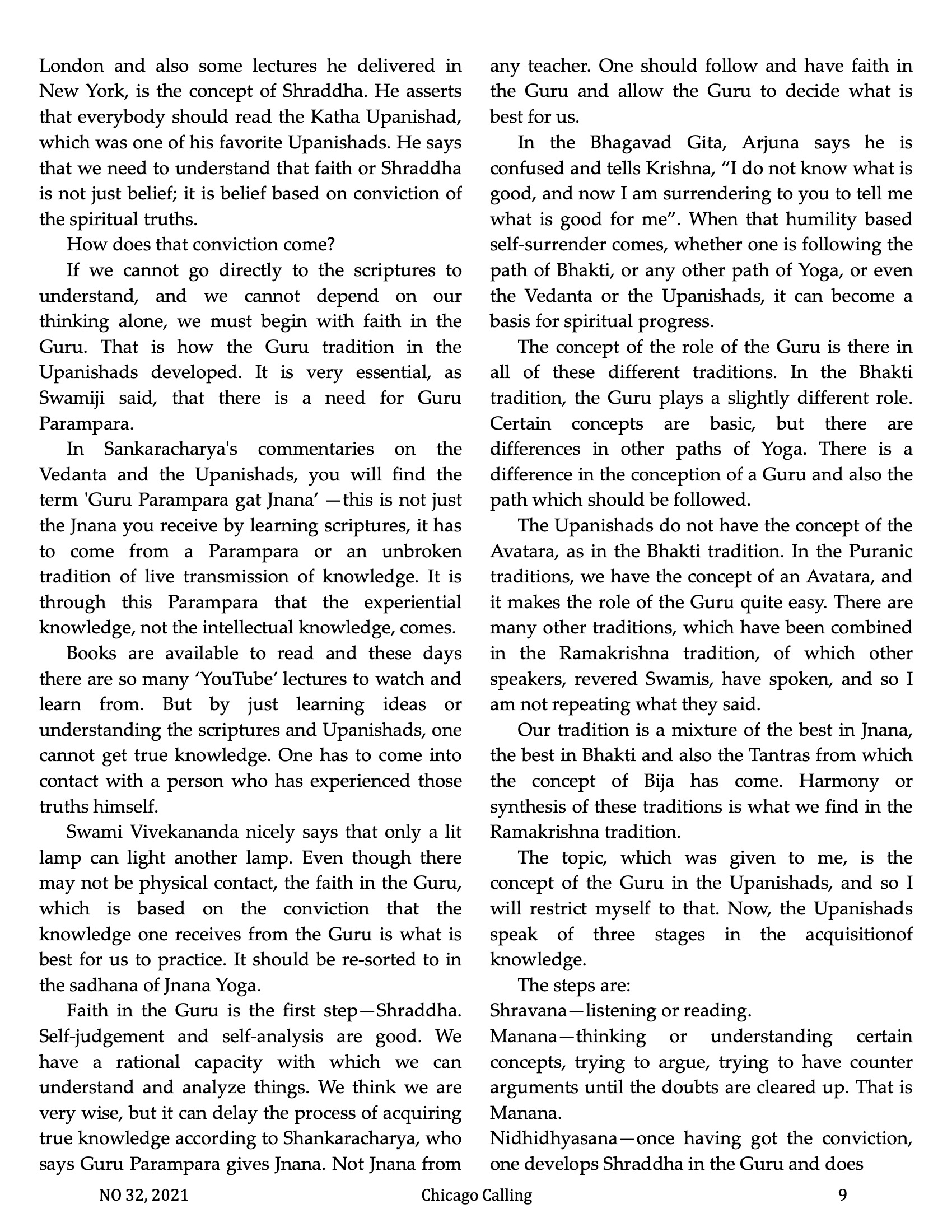 Chicago Calling ezine
