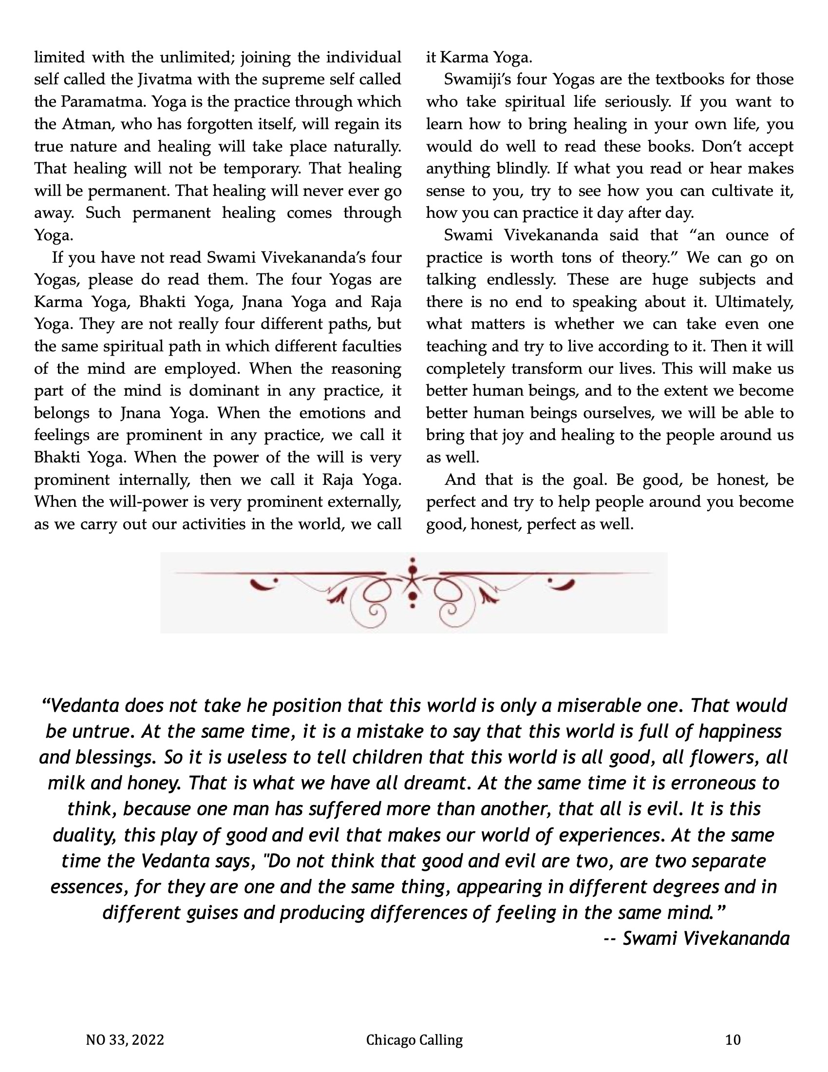 Chicago Calling ezine