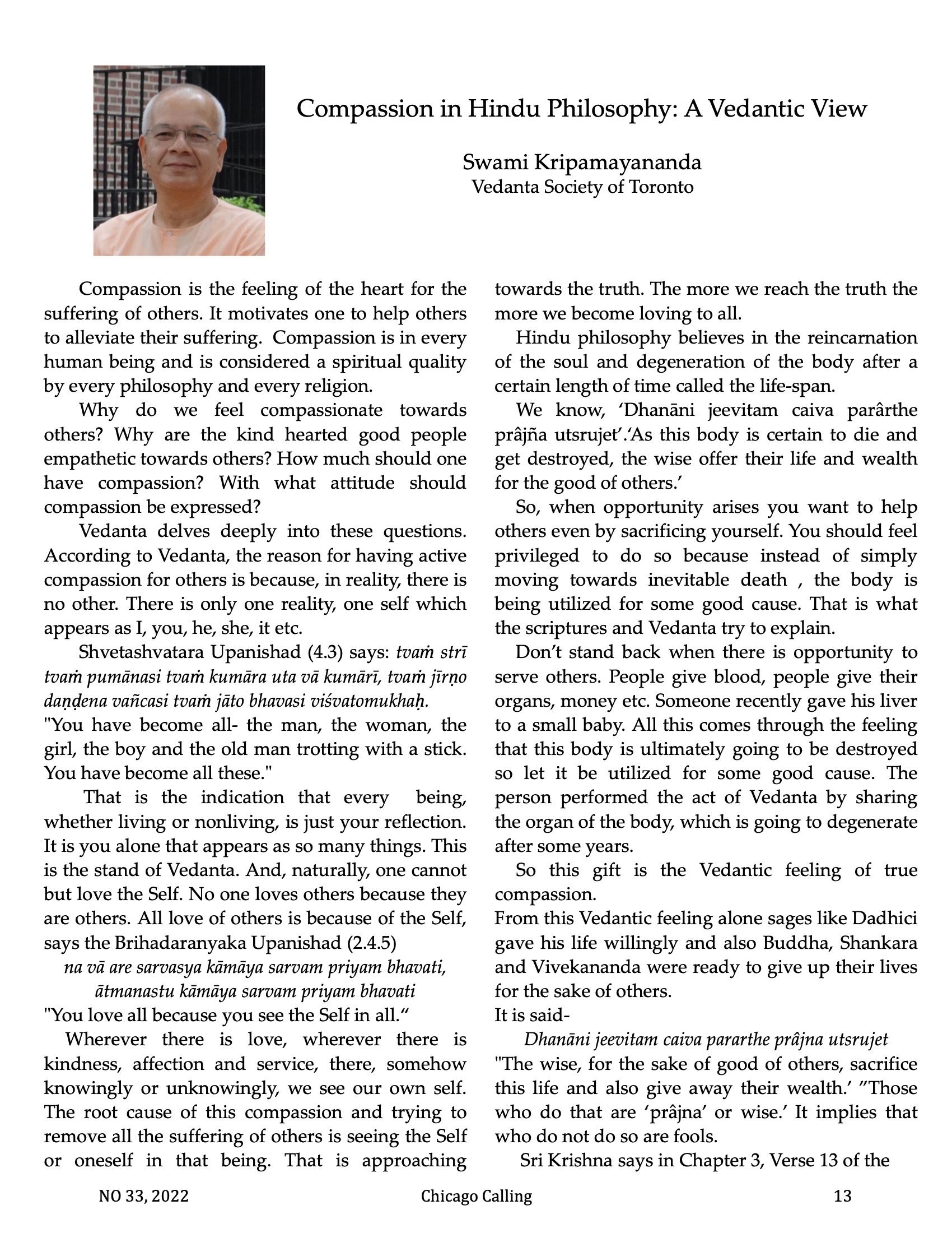 Chicago Calling ezine
