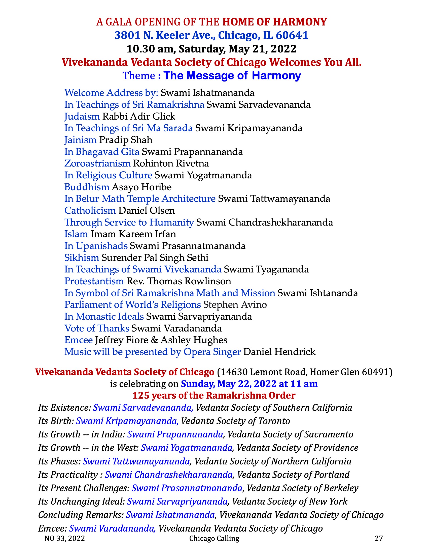 Chicago Calling ezine