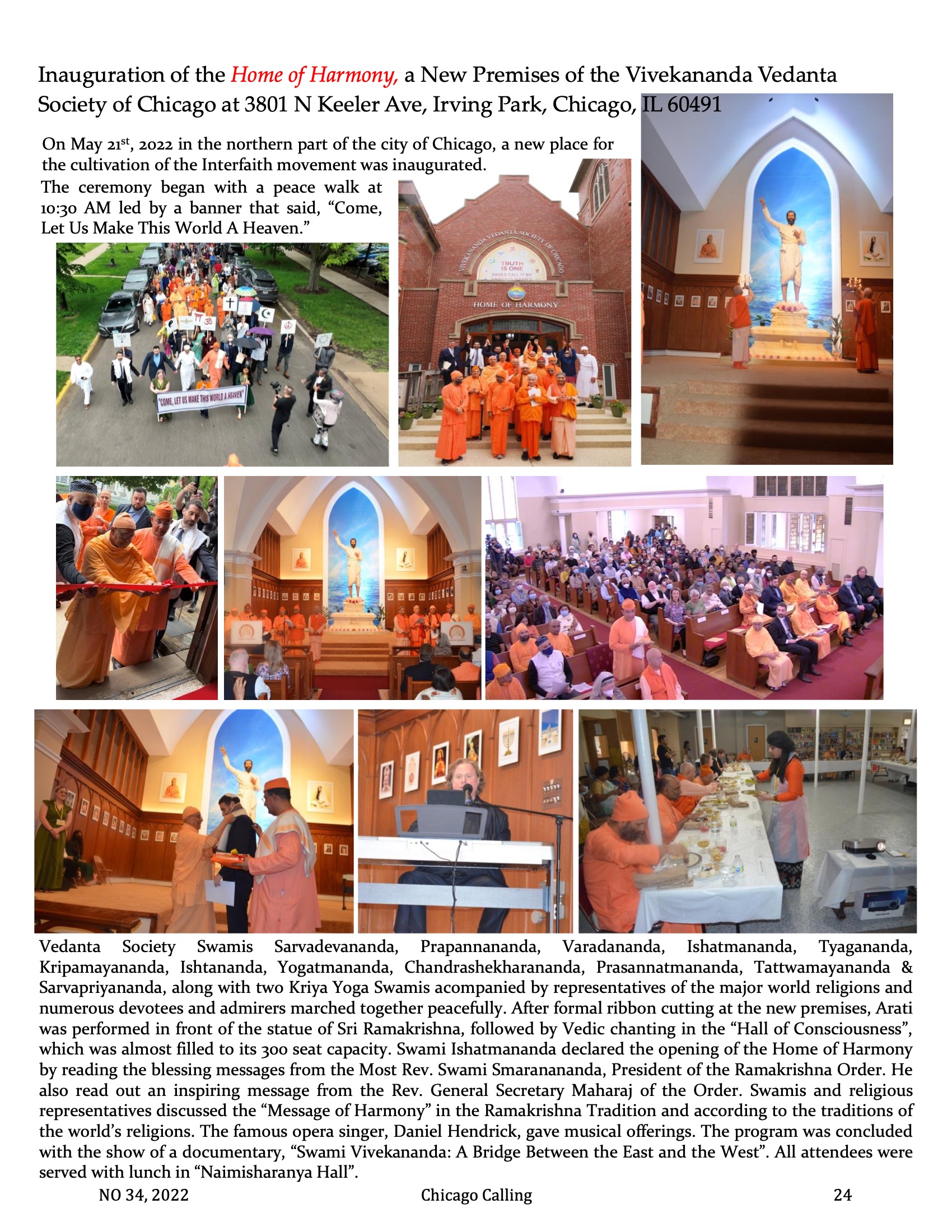 Chicago Calling ezine