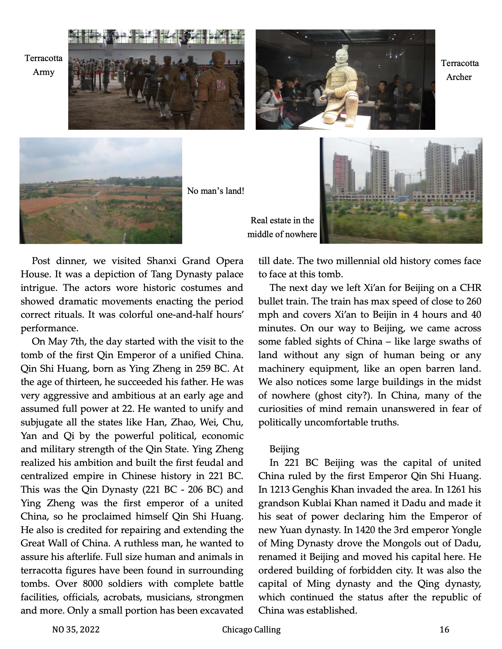 Chicago Calling ezine